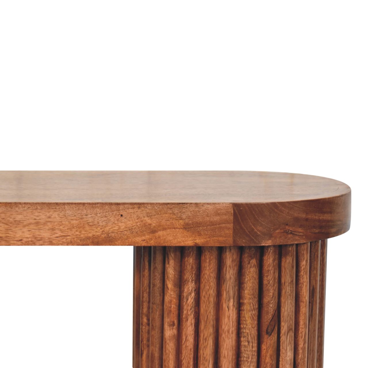 Solid Wood Honey Caramel Serenity Coffee Table, Brown