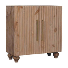 Solid Wood Sandgrain Pine & Mango Sideboard