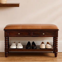 Solid Wood Barclay Storage Bench