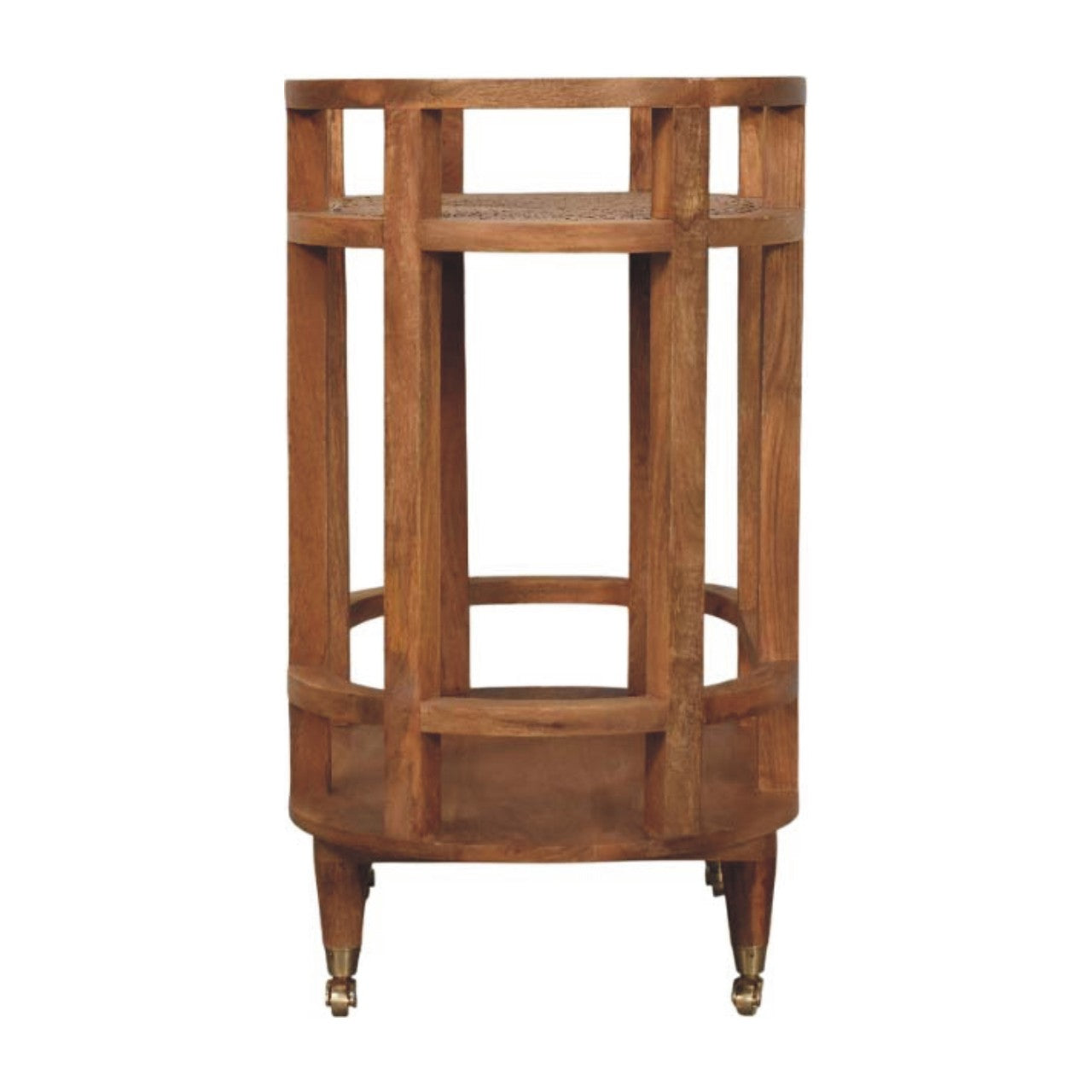 Solid Wood Isla Curved Butler Console