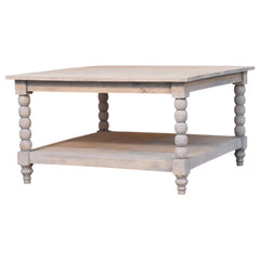 Solid Wood Barclay Acid Wash Coffee Table