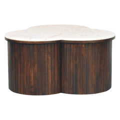 Artisan Furniture Solid Wood Verona Marble Coffee Table