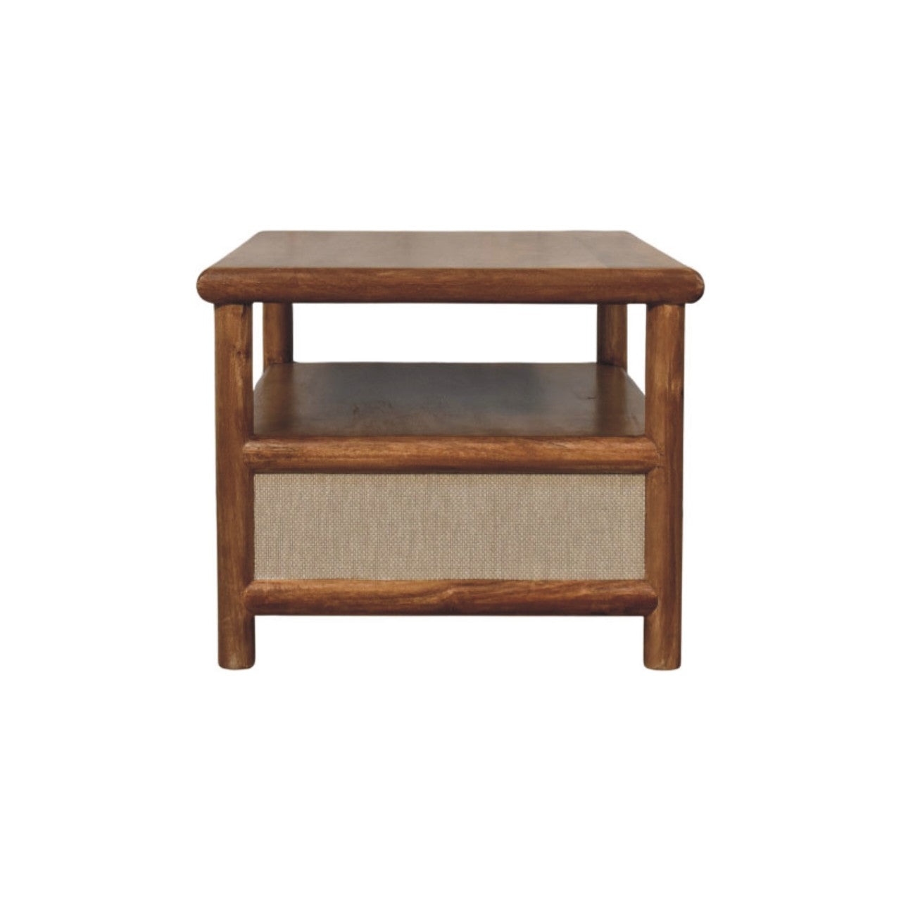 Solid Wood Solara Rattan Coffee Table