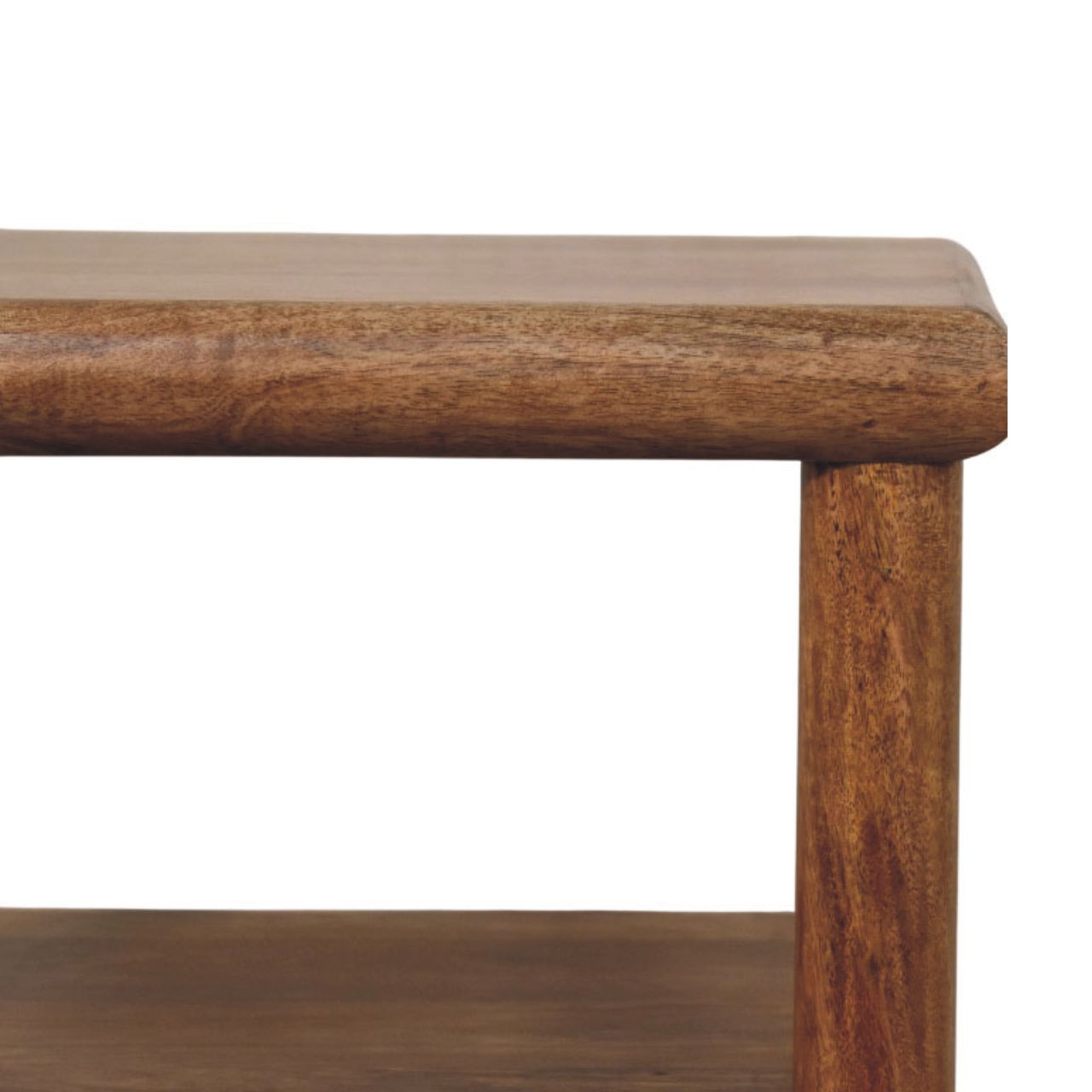 Solid Wood Solara Rattan Bedside Table