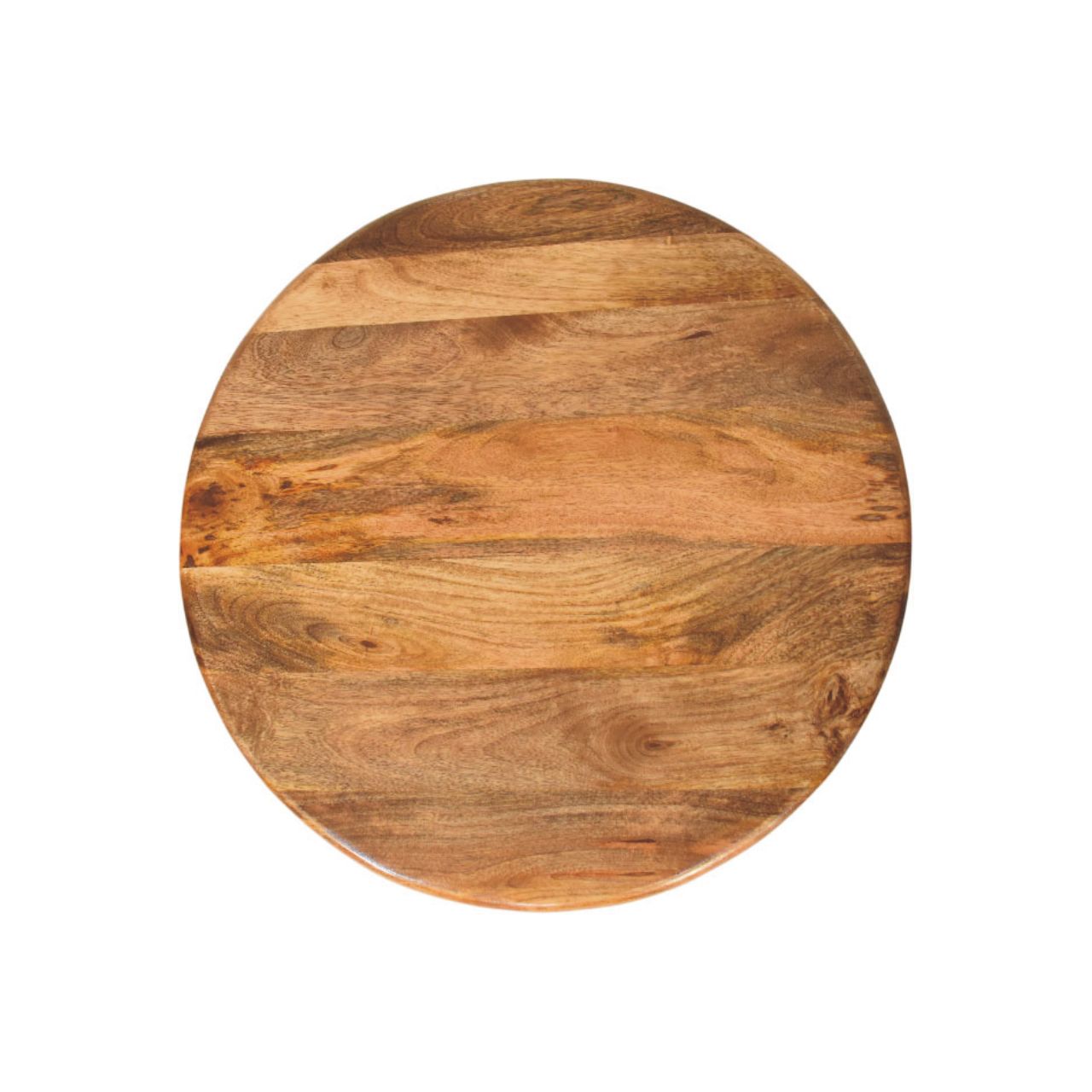Solid Wood Sculpted Pedestal Coffee Table
