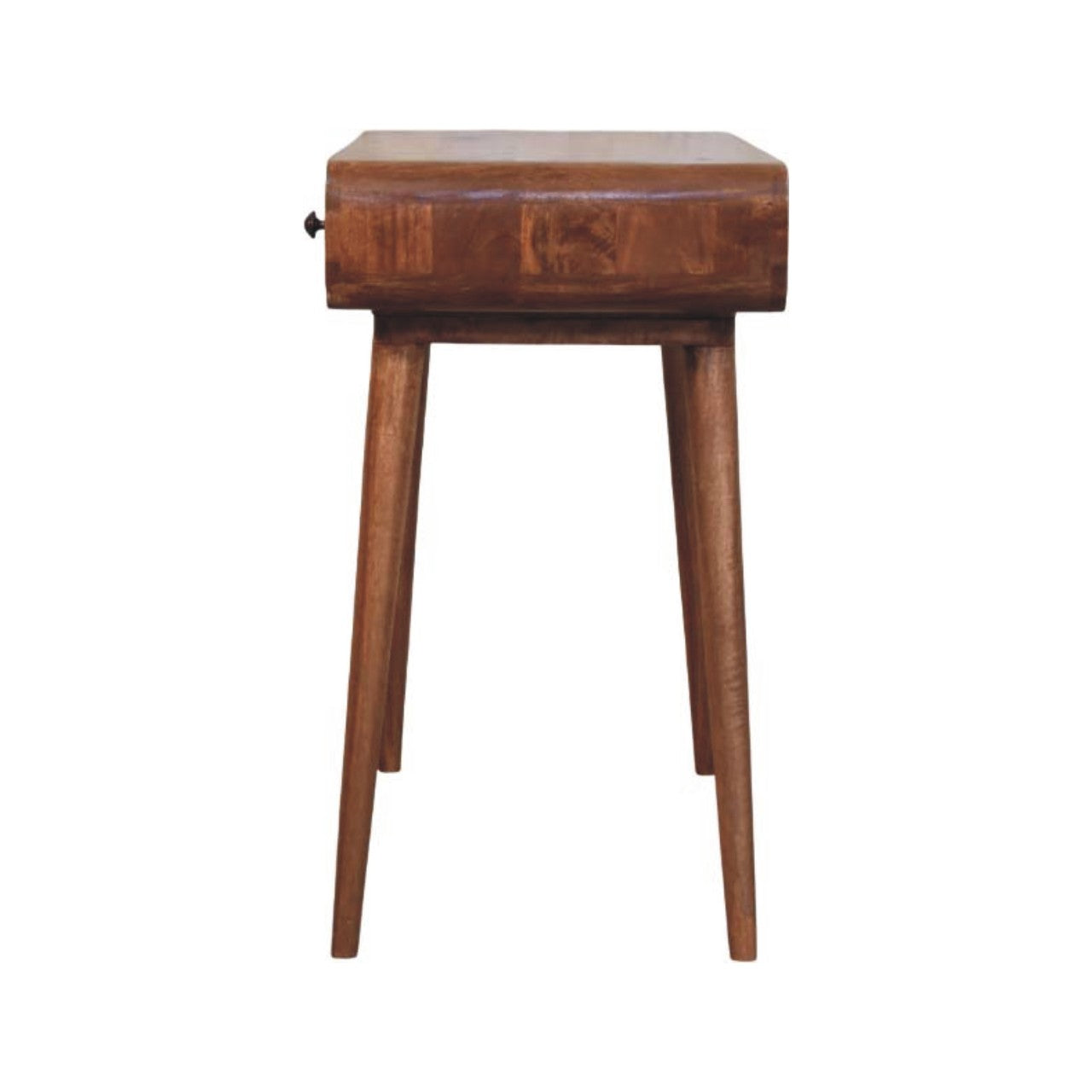 Solid Wood Curved Writing Desk
