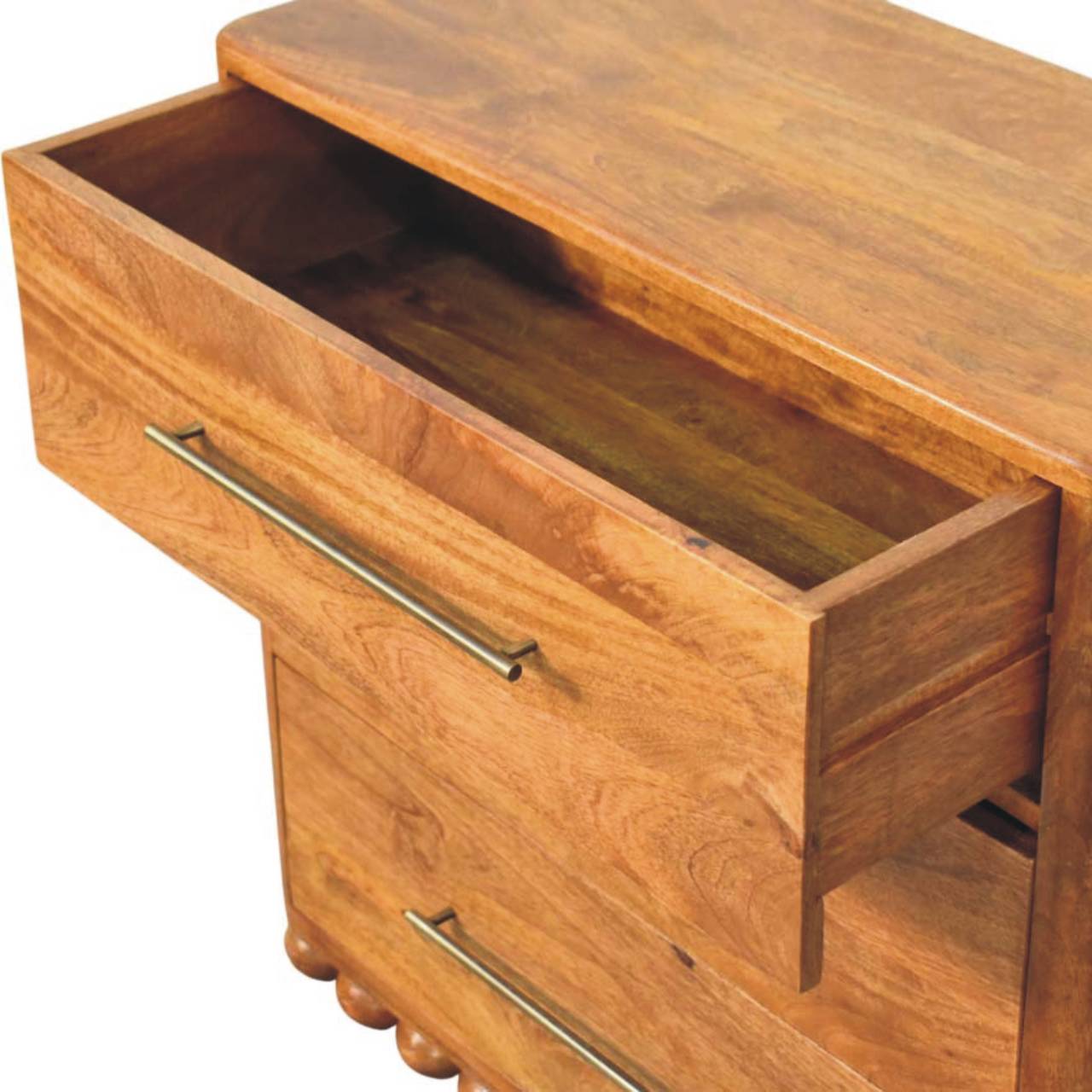 Solid Wood Bola Three Drawer Chest