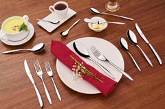 Stainless Steel Tea Spoon | 5.56", Silver, Pack of 12