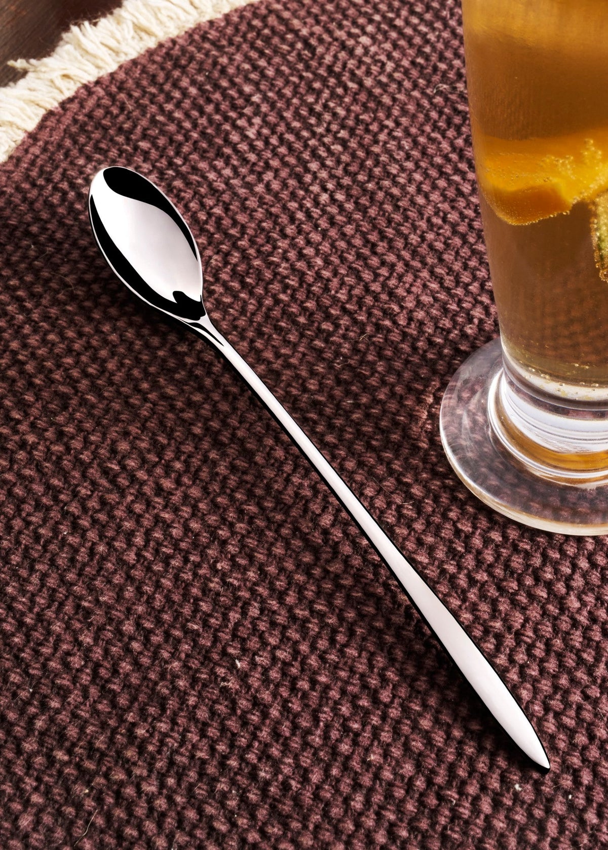 Stainless Steel Iced Tea Spoon Set of 12, 8.2"