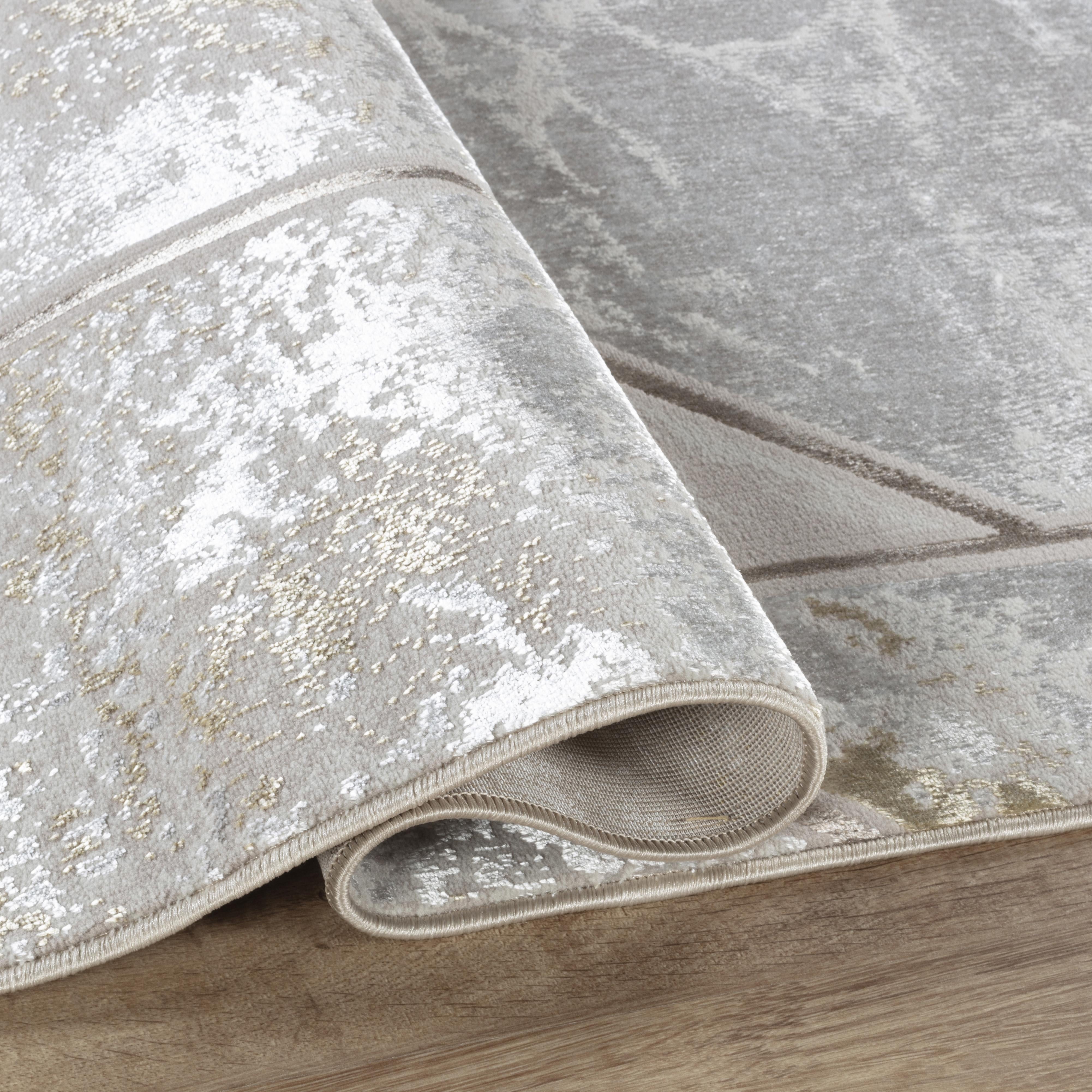 Li Paris LP203 Area Rug Cream/Brown