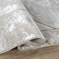 Li Paris LP203 Area Rug Cream/Brown