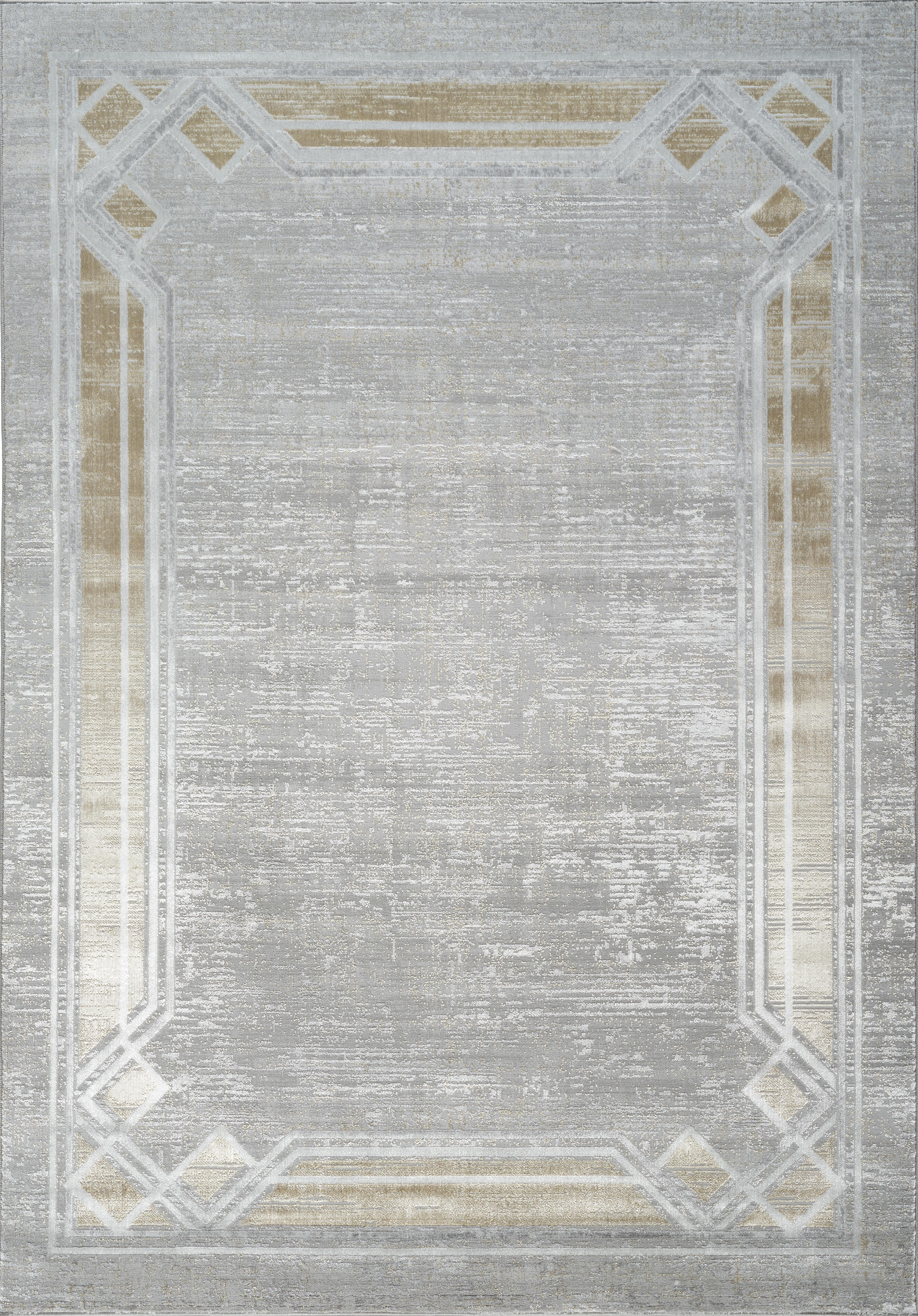 Li Paris LP 217 Area Rug Grey/Gold