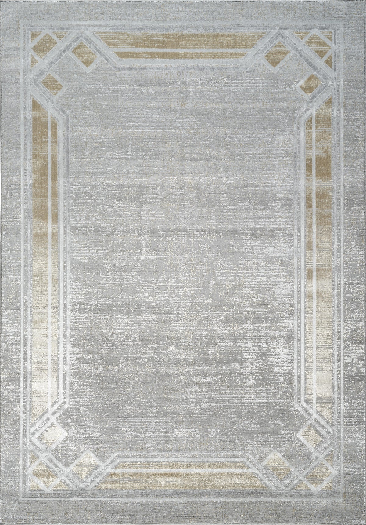Li Paris LP 217 Area Rug Grey/Gold