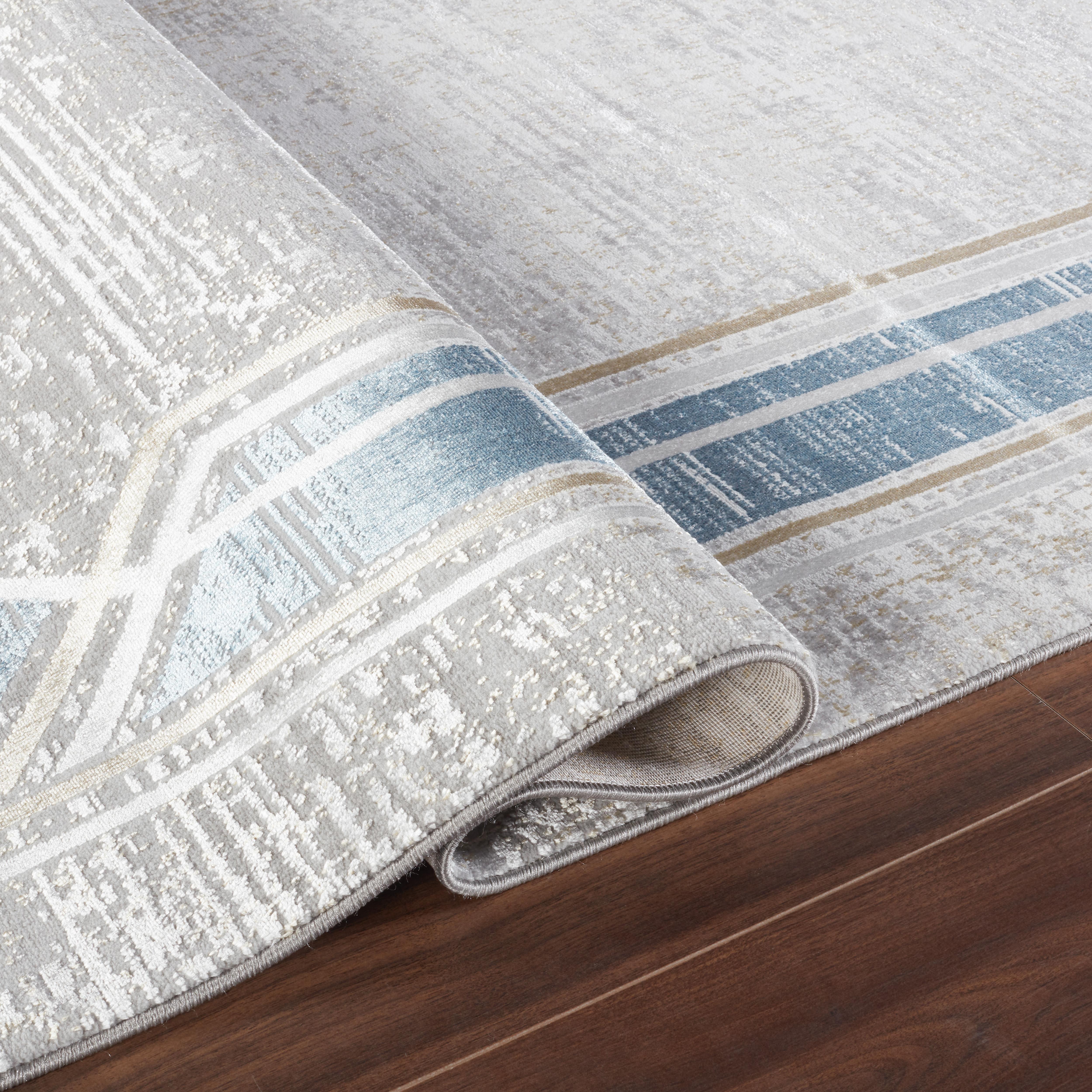 Li Paris LP 217 Area Rug Grey/Navy