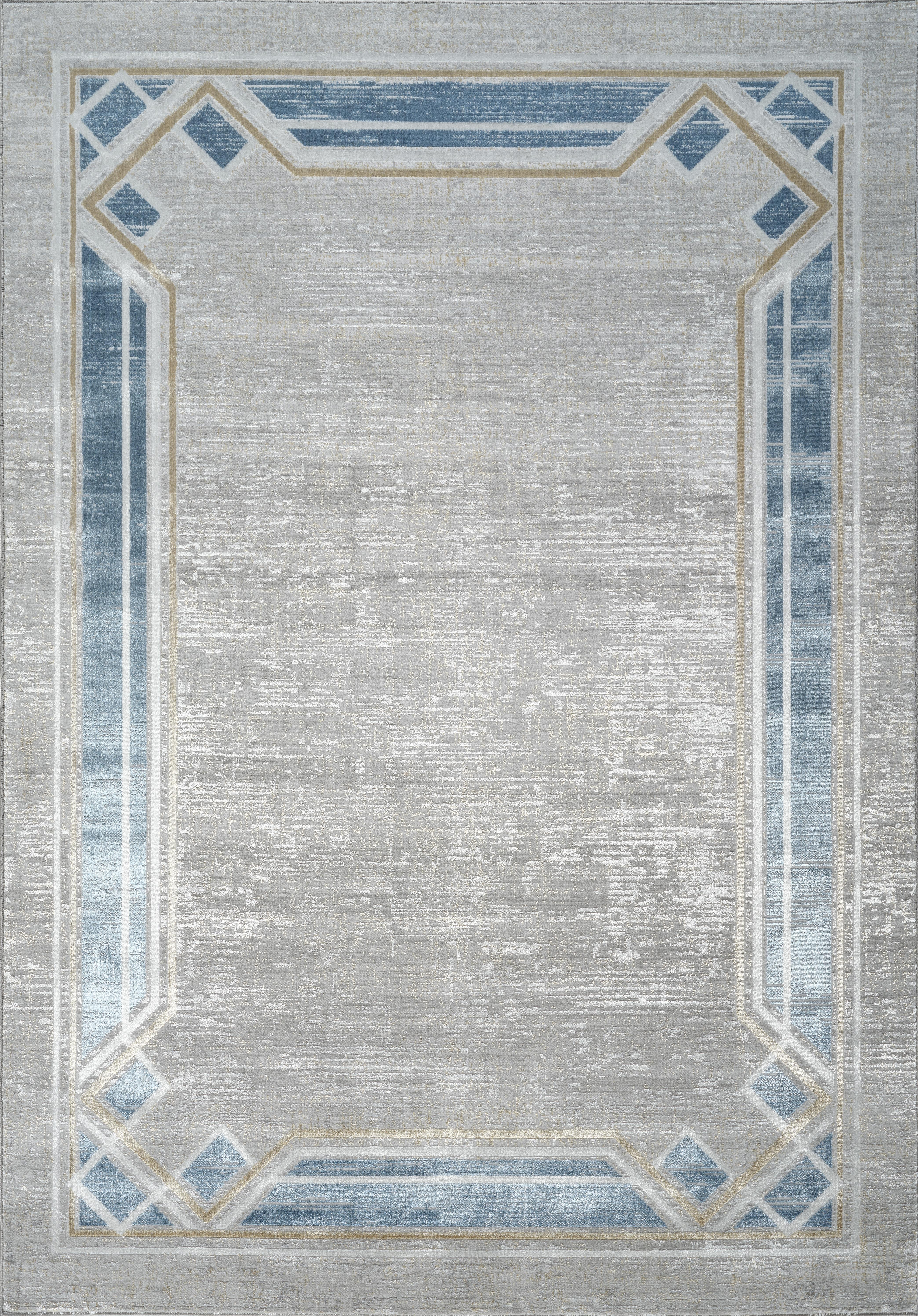 Li Paris LP 217 Area Rug Grey/Navy