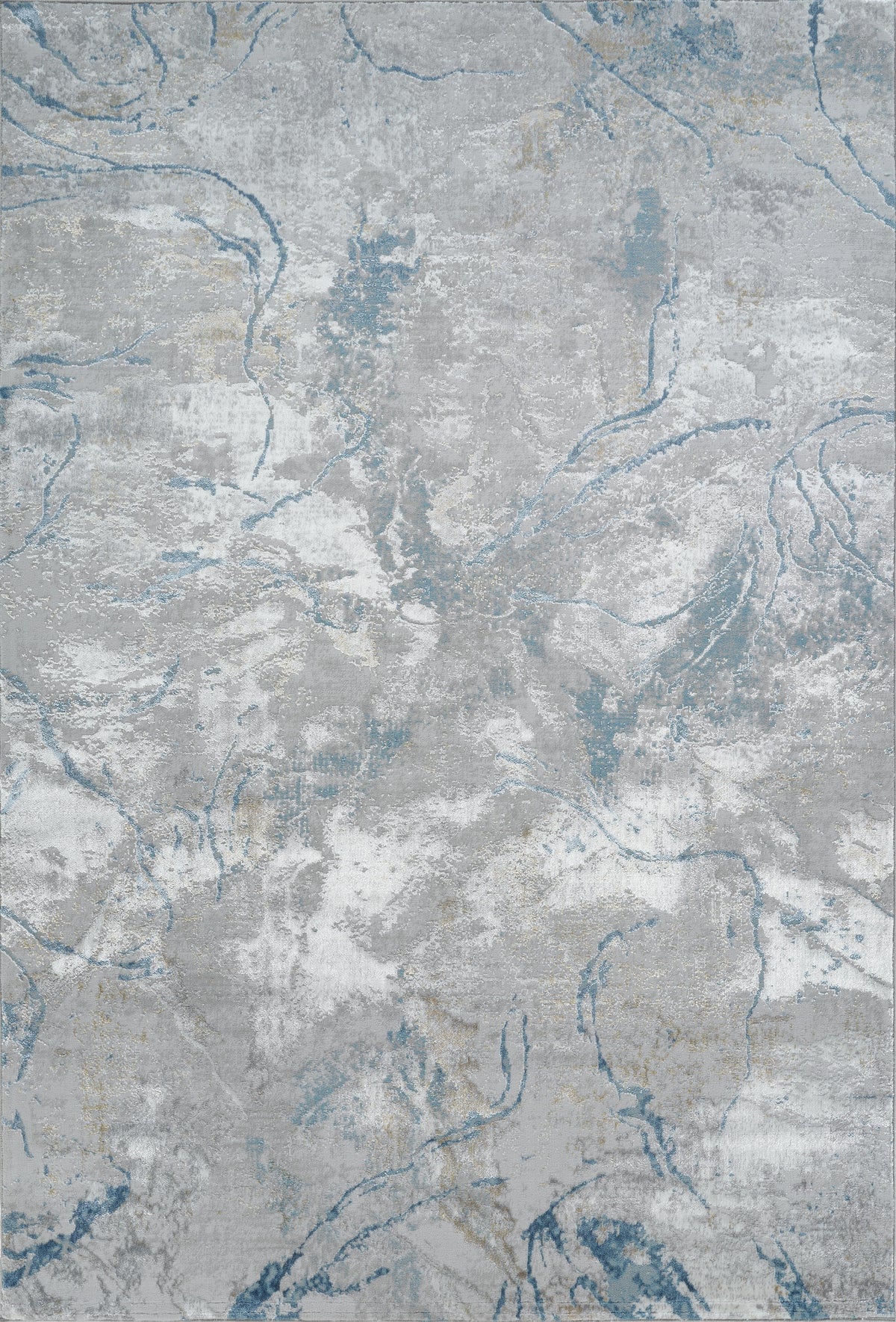 Li Paris LP239 Area Rug Grey/Blue