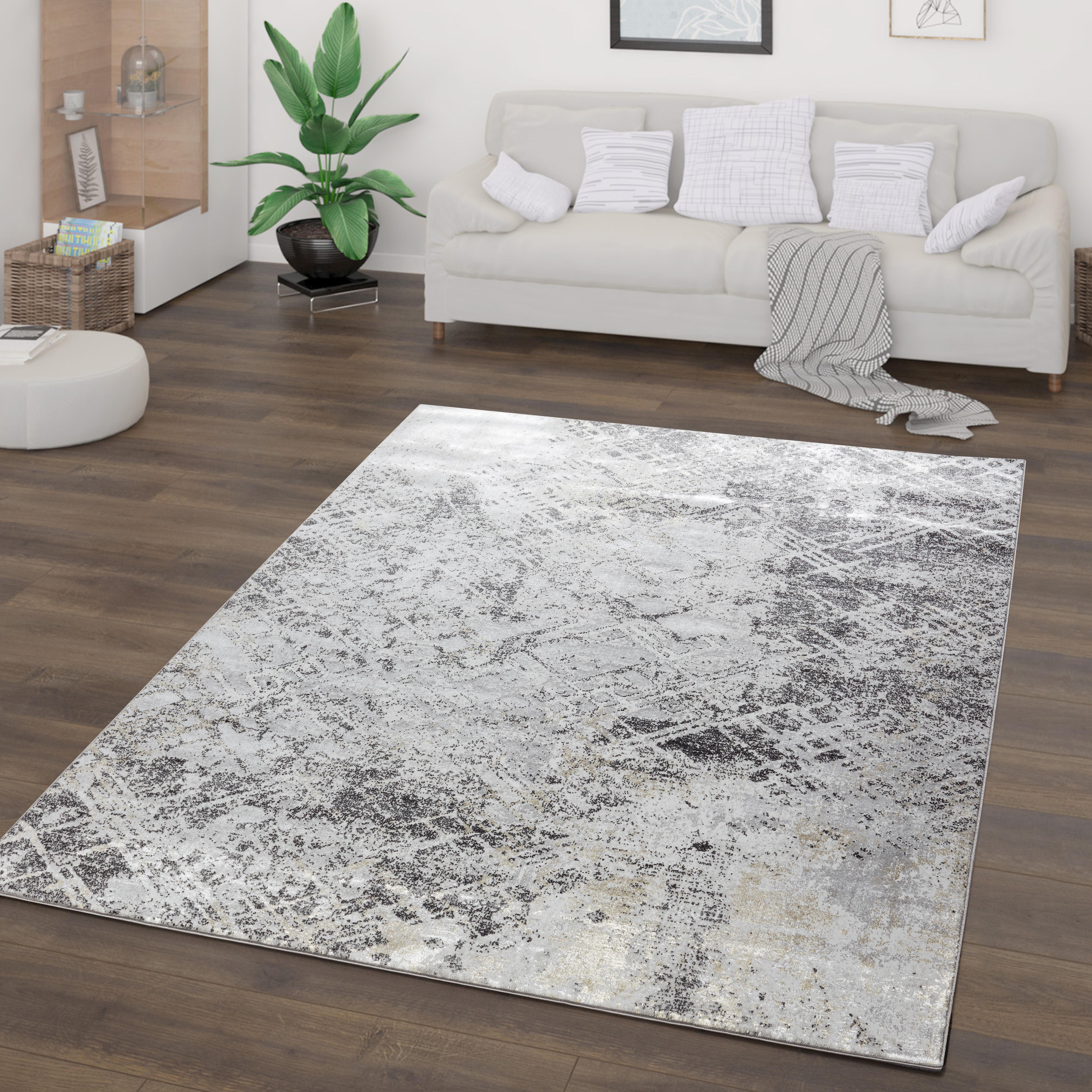 Li Paris LP245 Area Rug Grey/Black