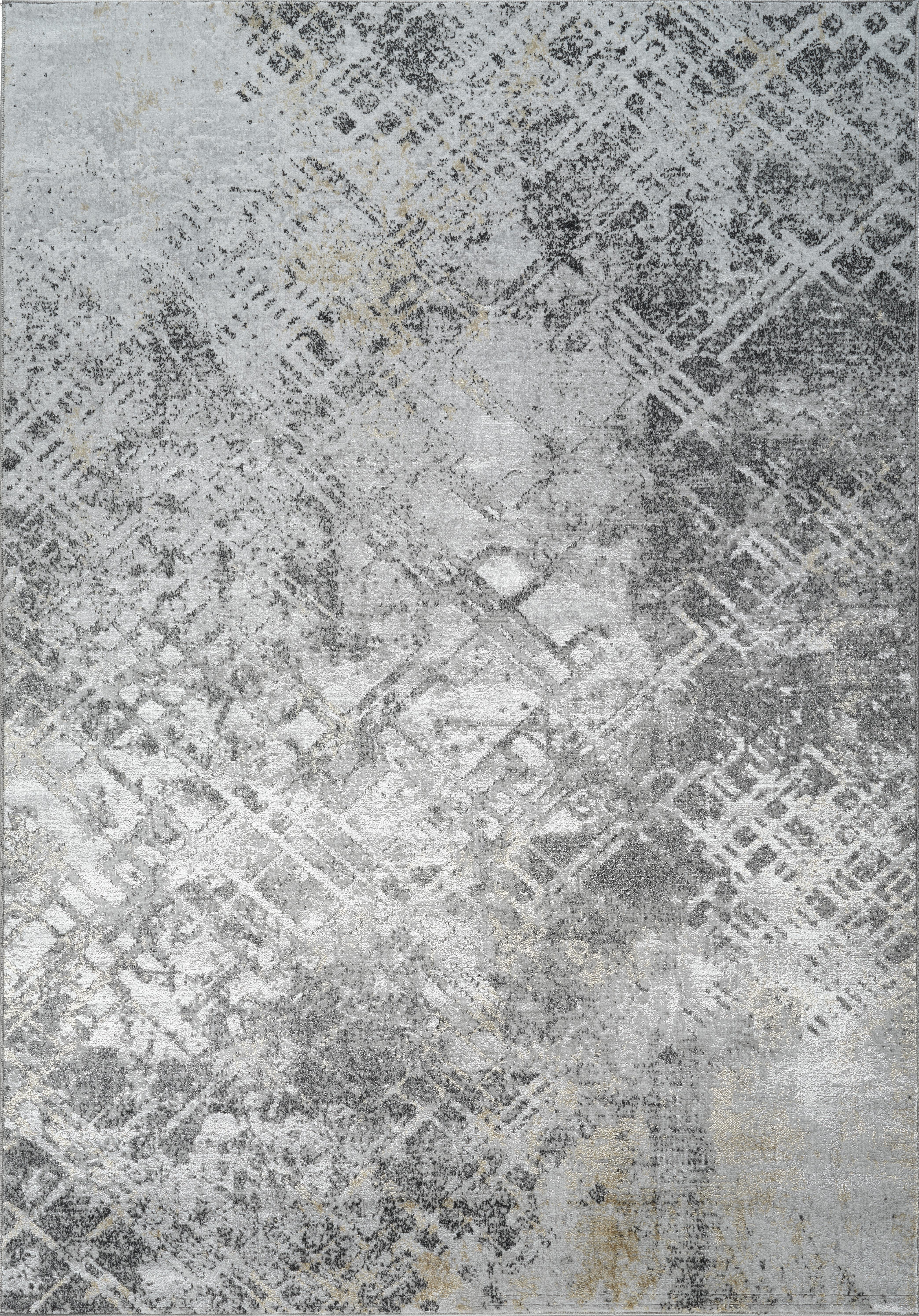Li Paris LP245 Area Rug Grey/Black