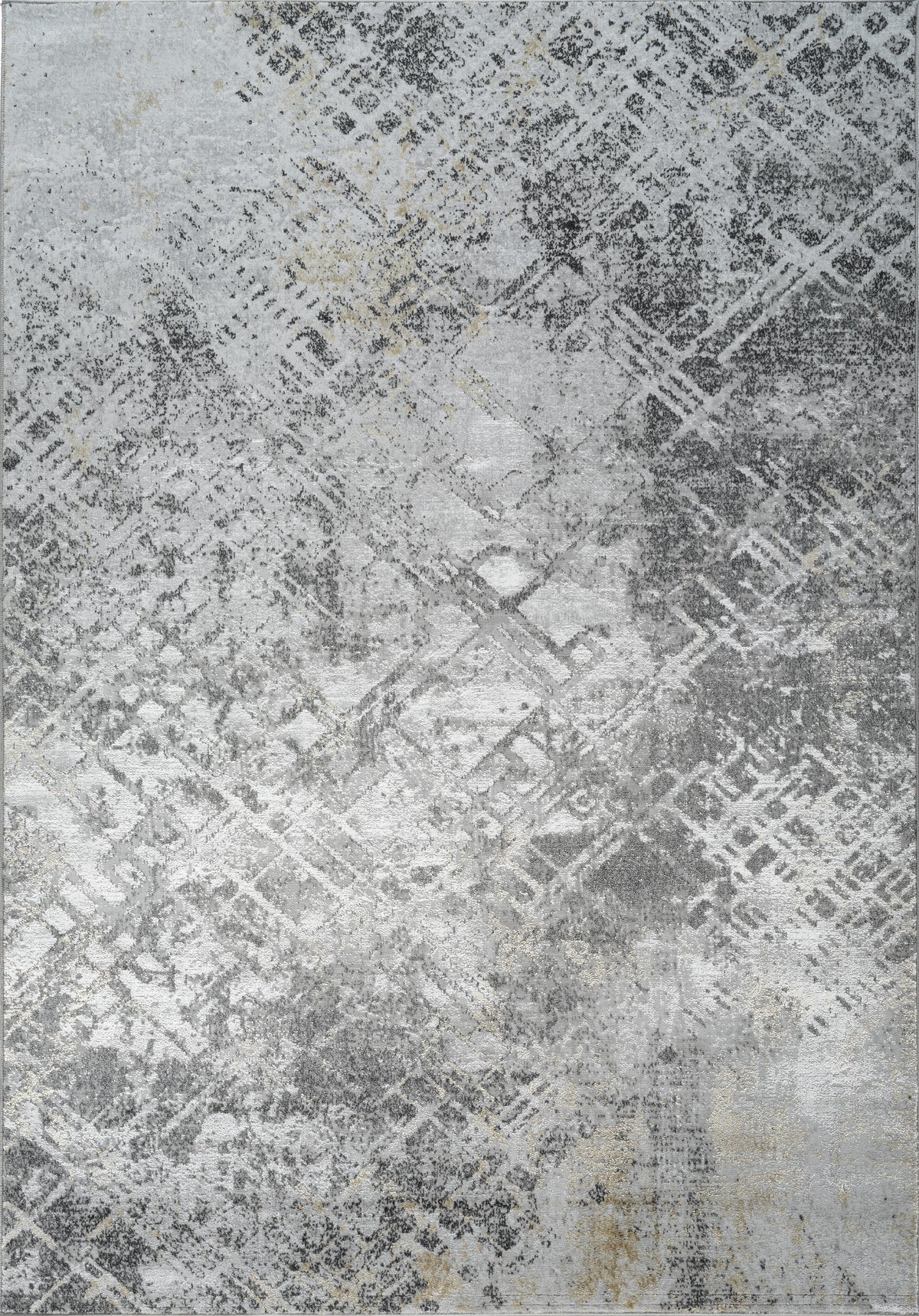 Li Paris LP245 Area Rug Grey/Black