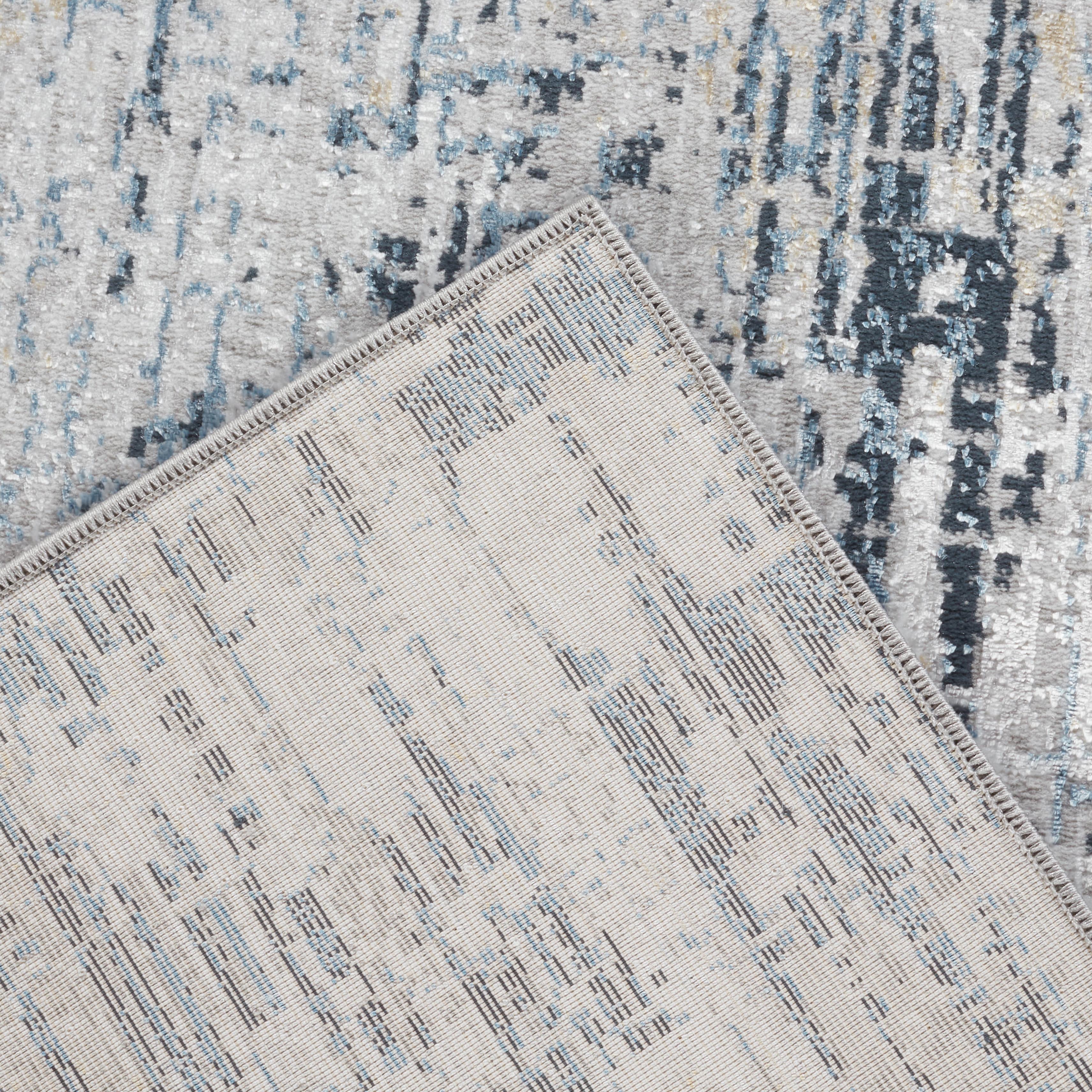 Li Paris LP245 Area Rug Grey/Navy