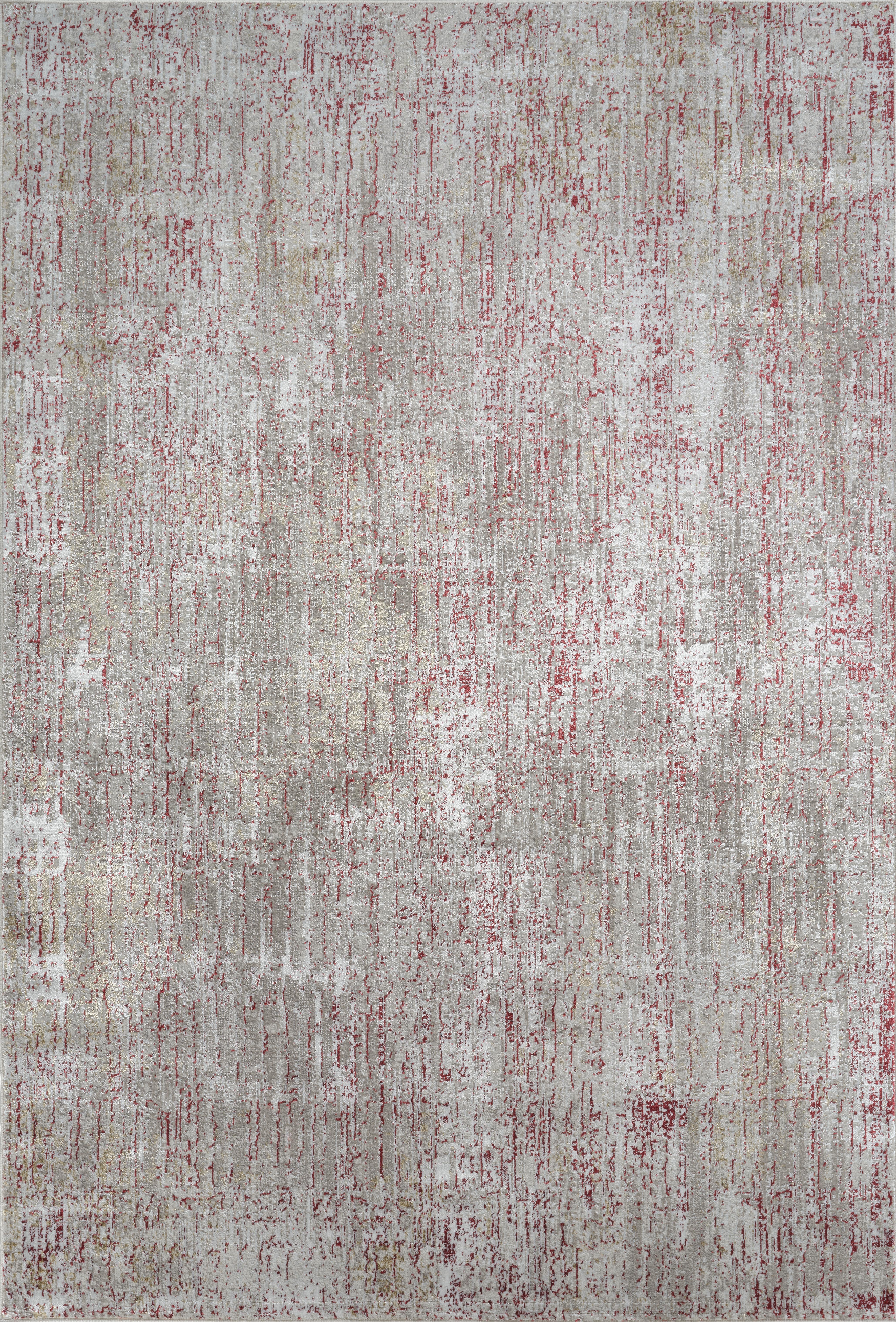 Li Paris LP248 Area Rug Cream/Red