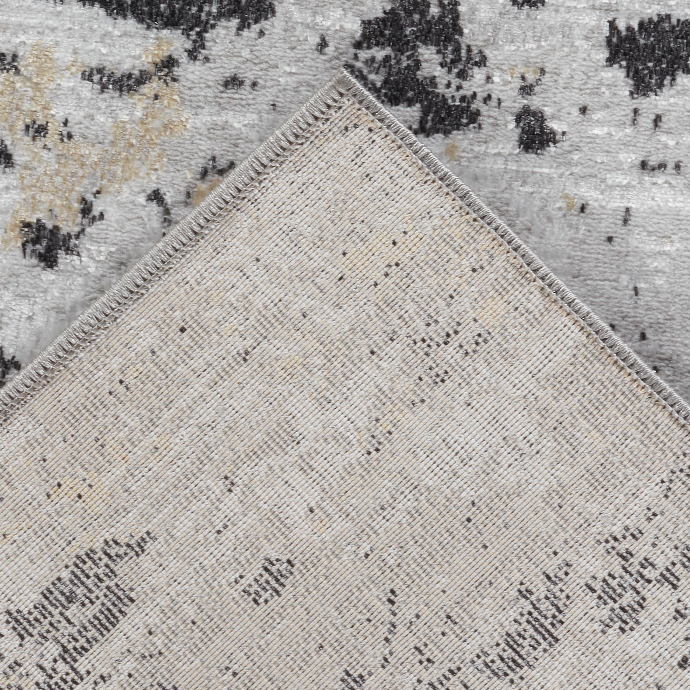Li Paris LP272 Area Rug Grey/Black