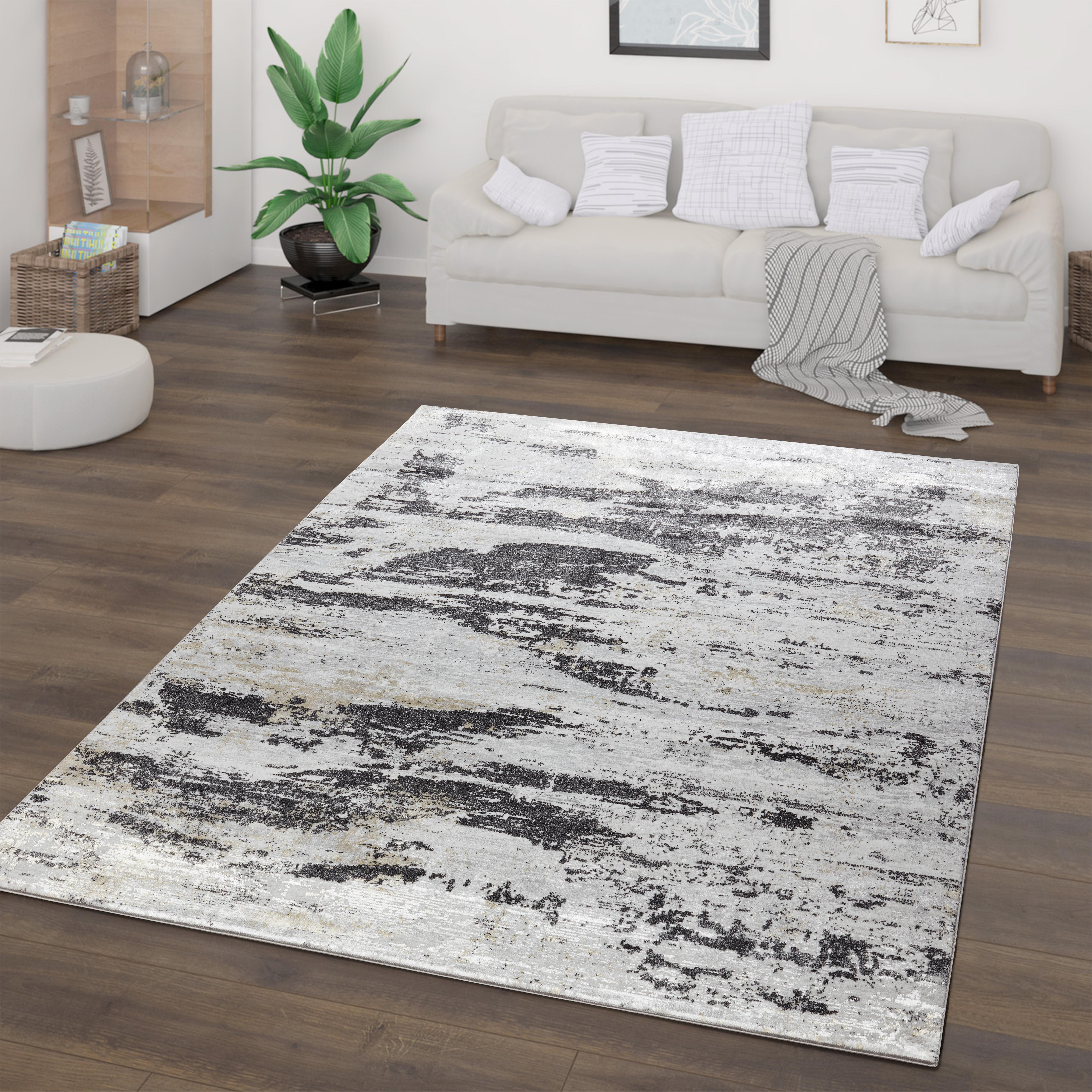 Li Paris LP272 Area Rug Grey/Black