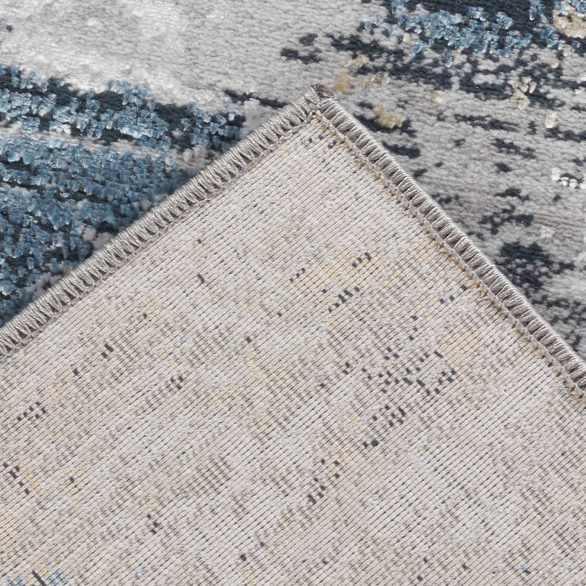 Li Paris LP272 Area Rug Grey/Navy