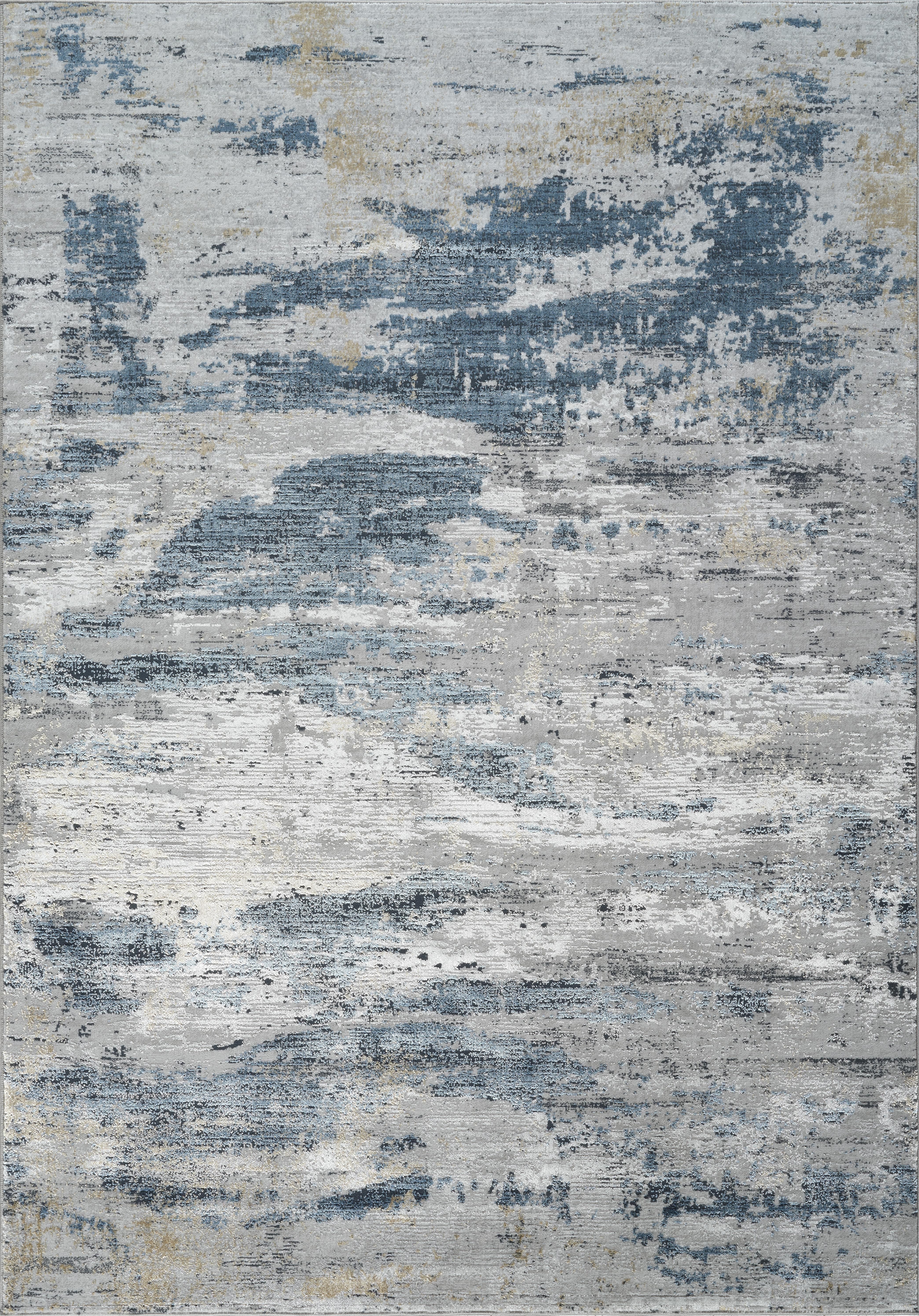 Li Paris LP272 Area Rug Grey/Navy