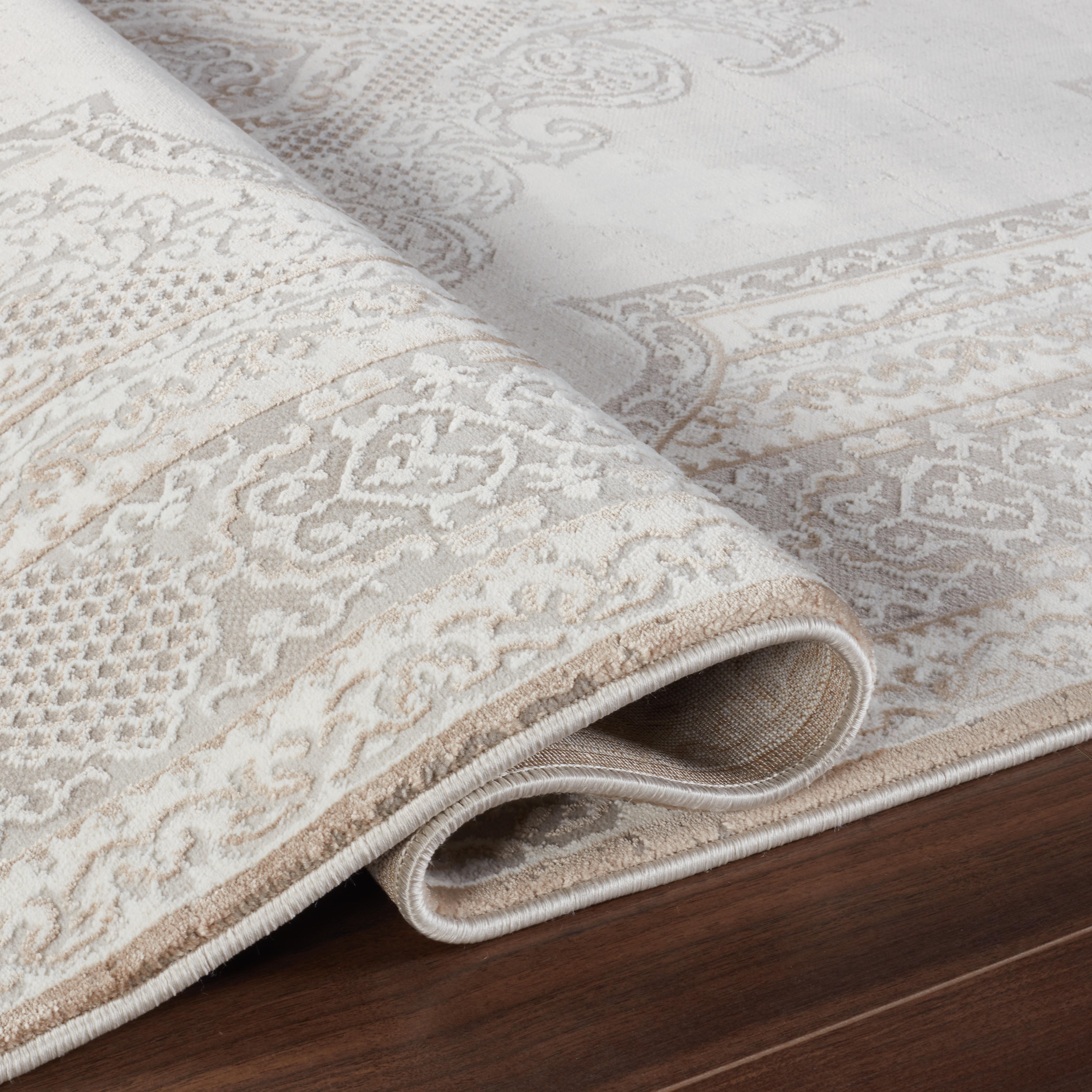 Merry MR226A Area Rug Cream/Gold
