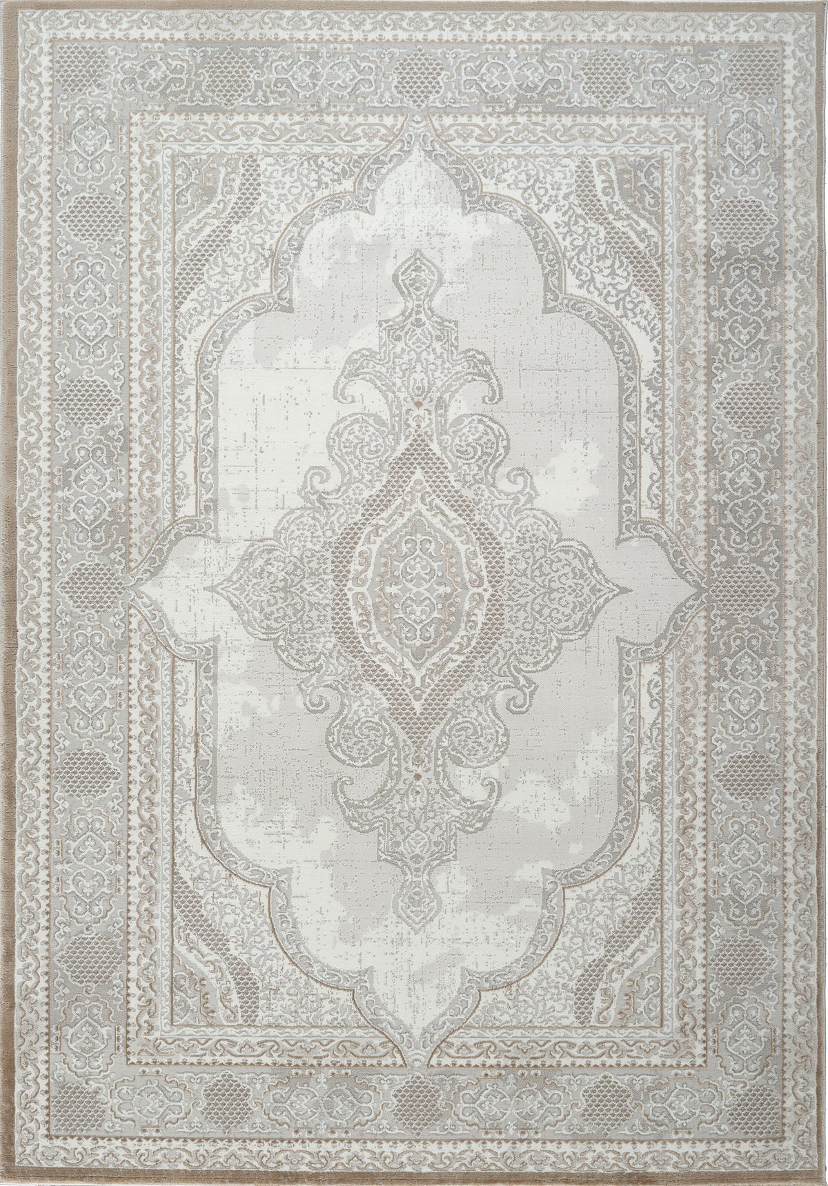 Merry MR226A Area Rug Cream/Gold