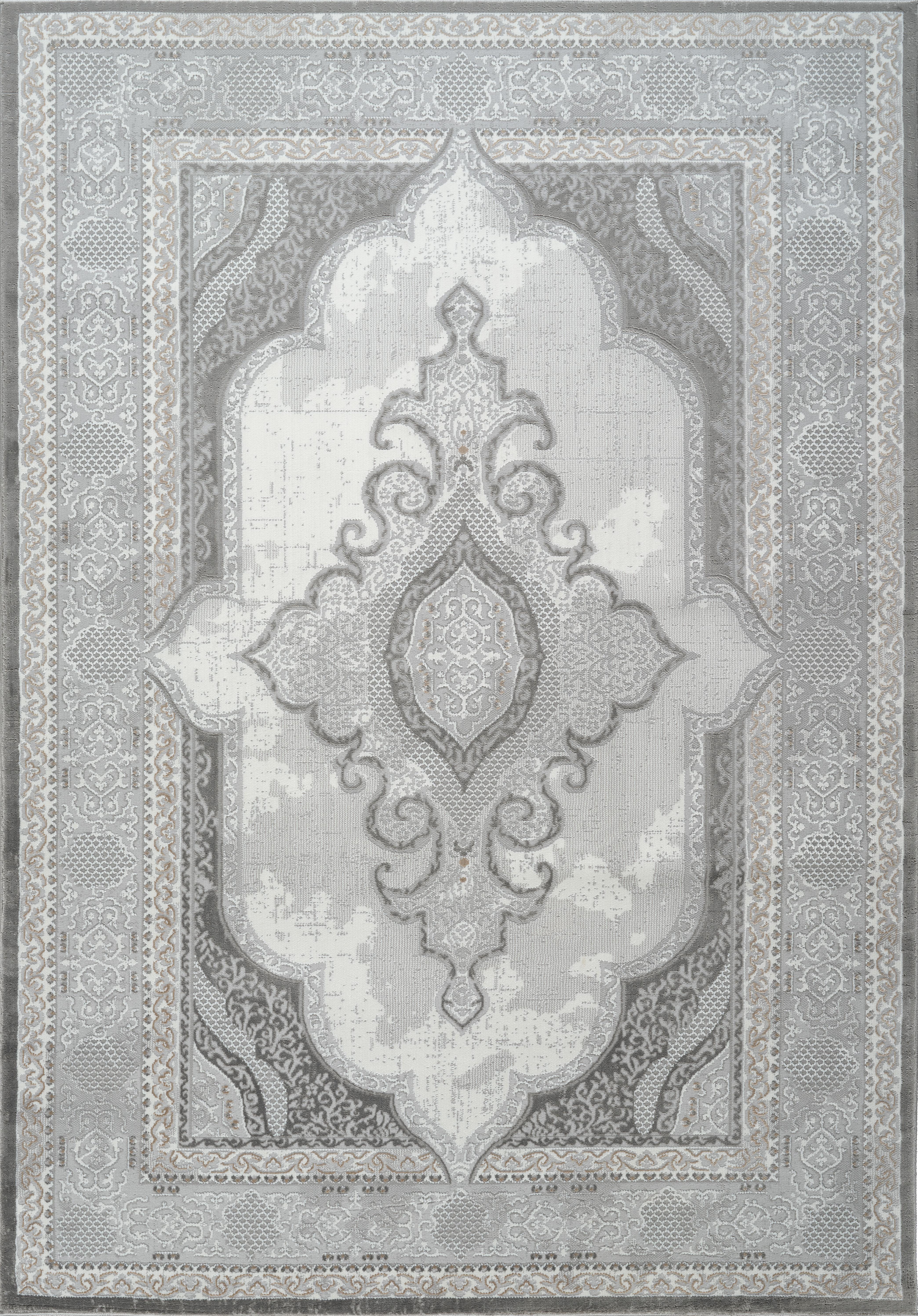 Merry MR226A Area Rug Grey