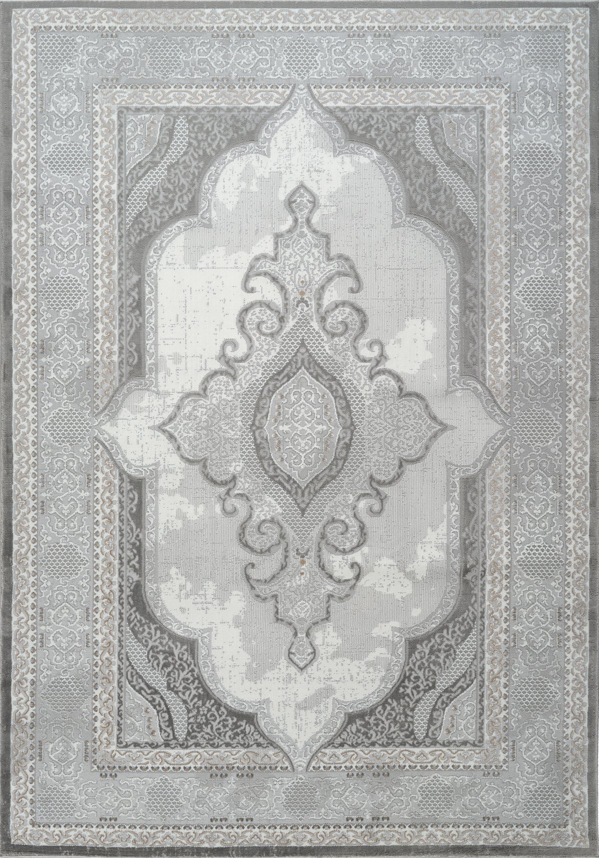 Merry MR226A Area Rug Grey