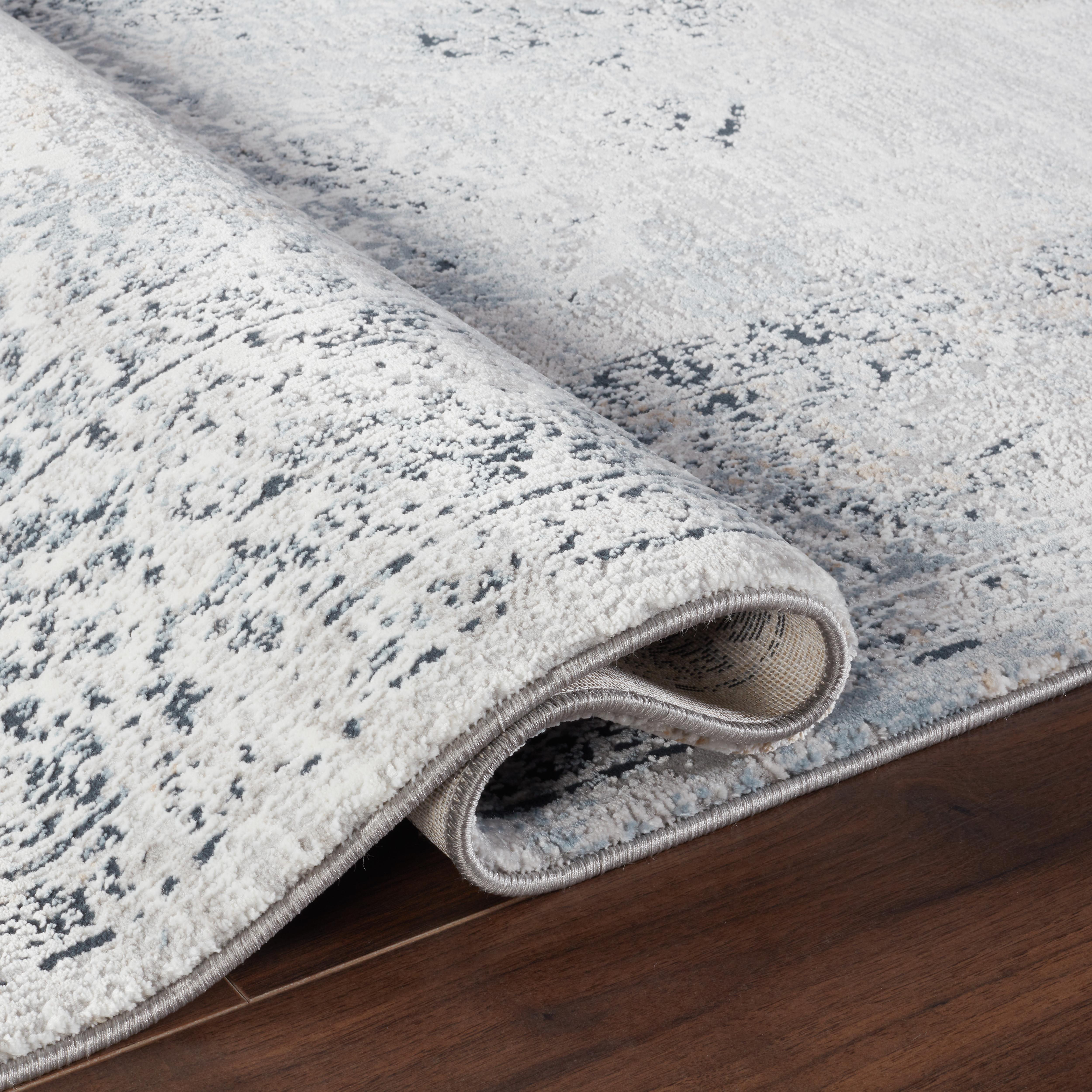 Merry MR252A Area Rug Grey/Navy