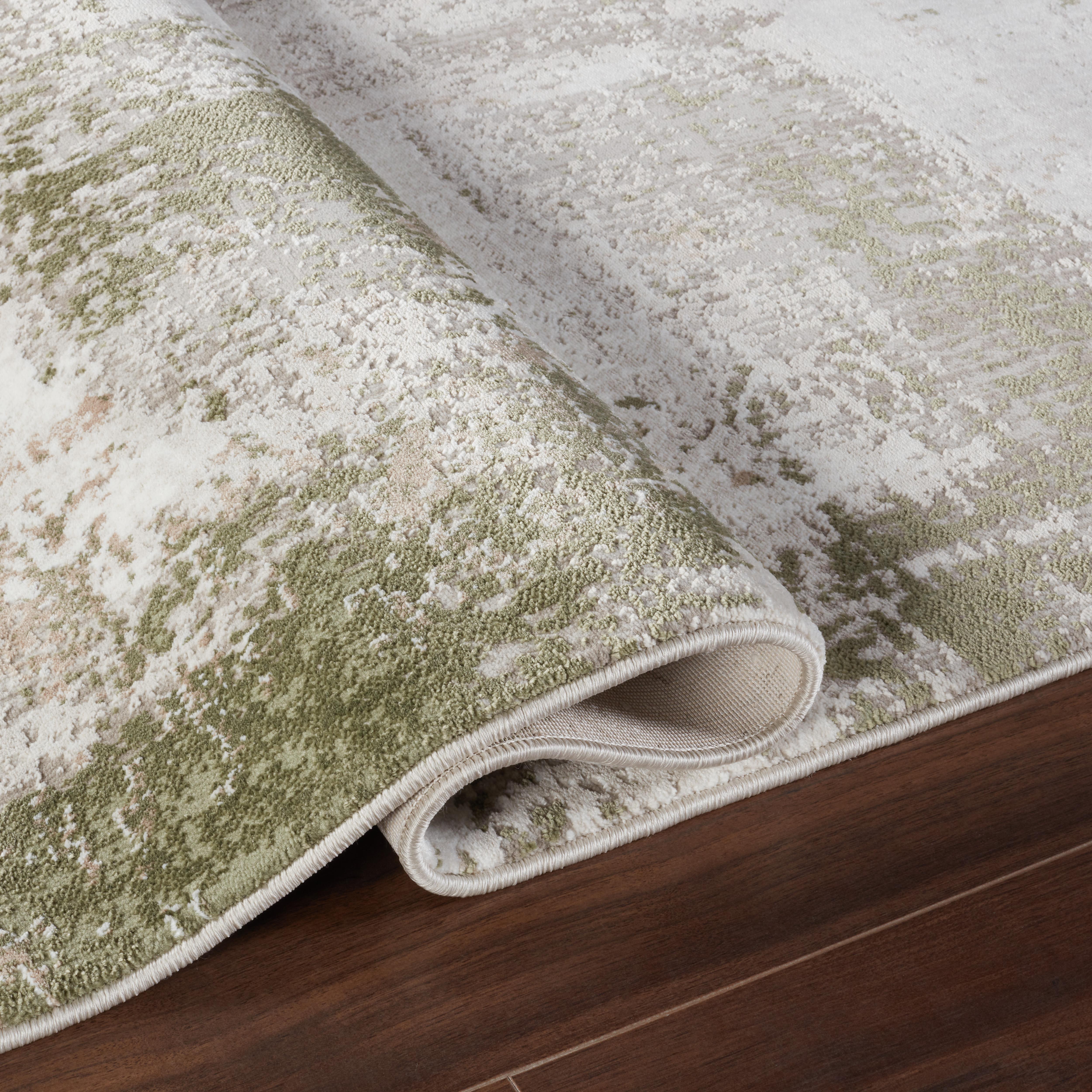 Merry MR259A Area Rug Cream/Green