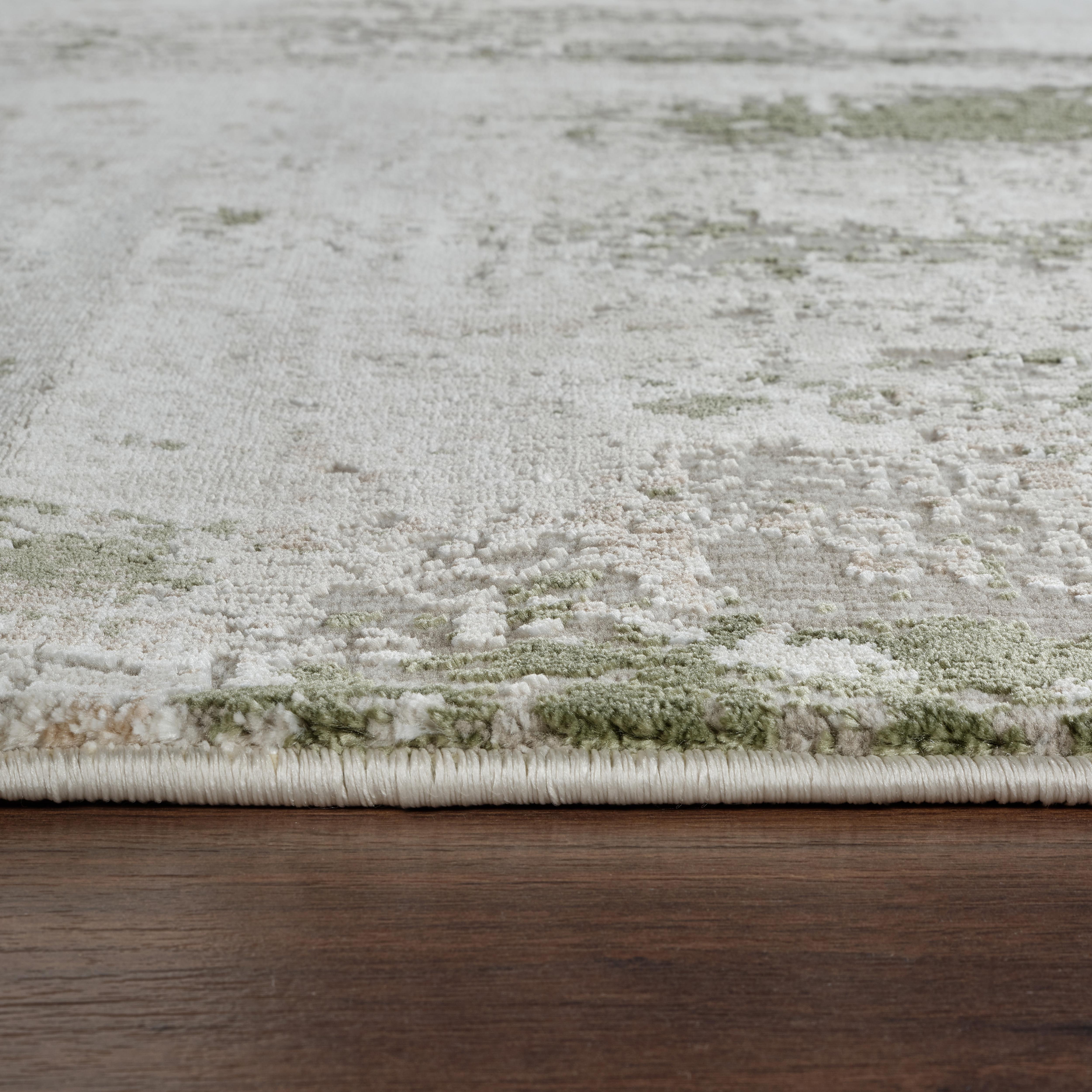 Merry MR259A Area Rug Cream/Green