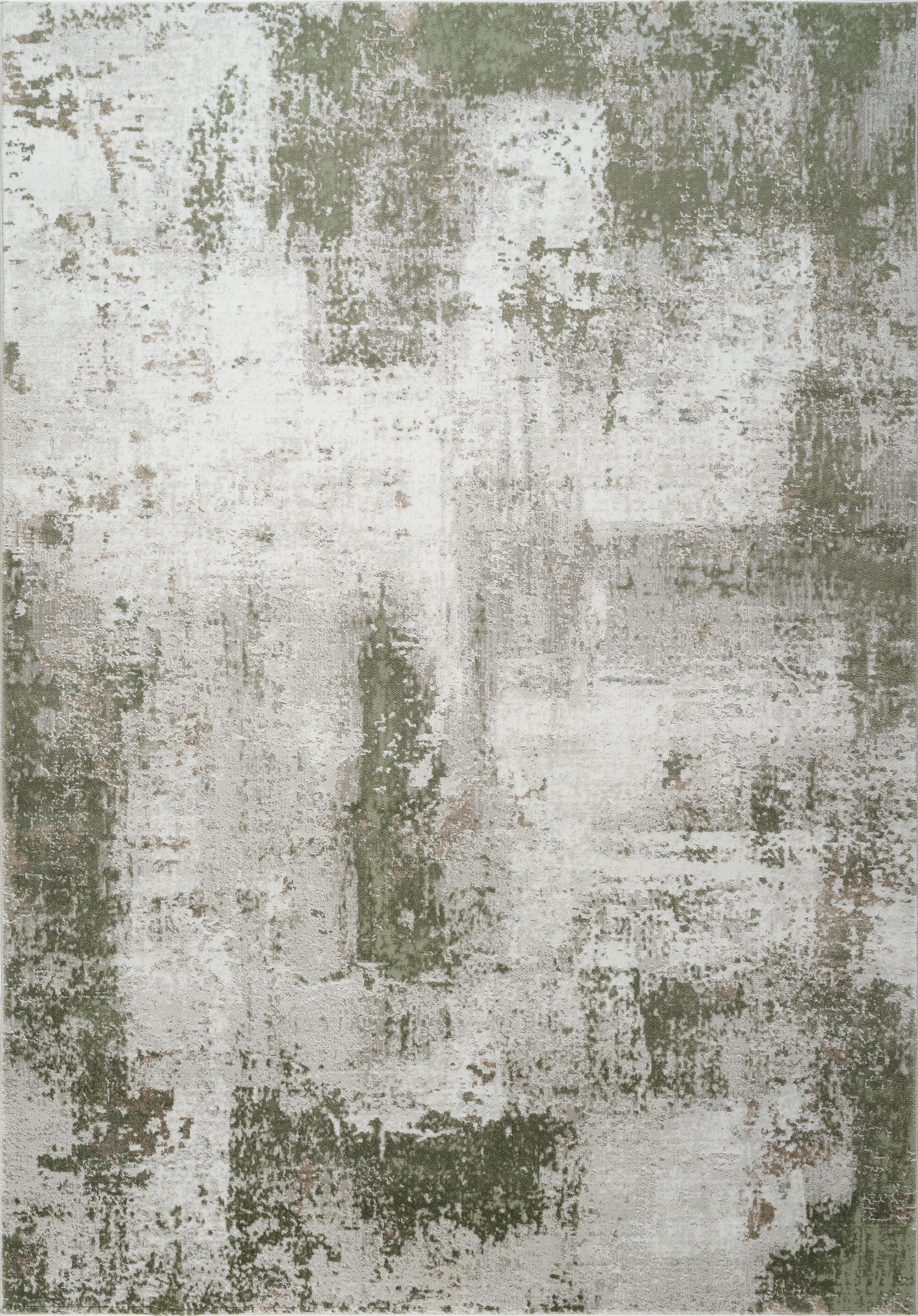 Merry MR259A Area Rug Cream/Green