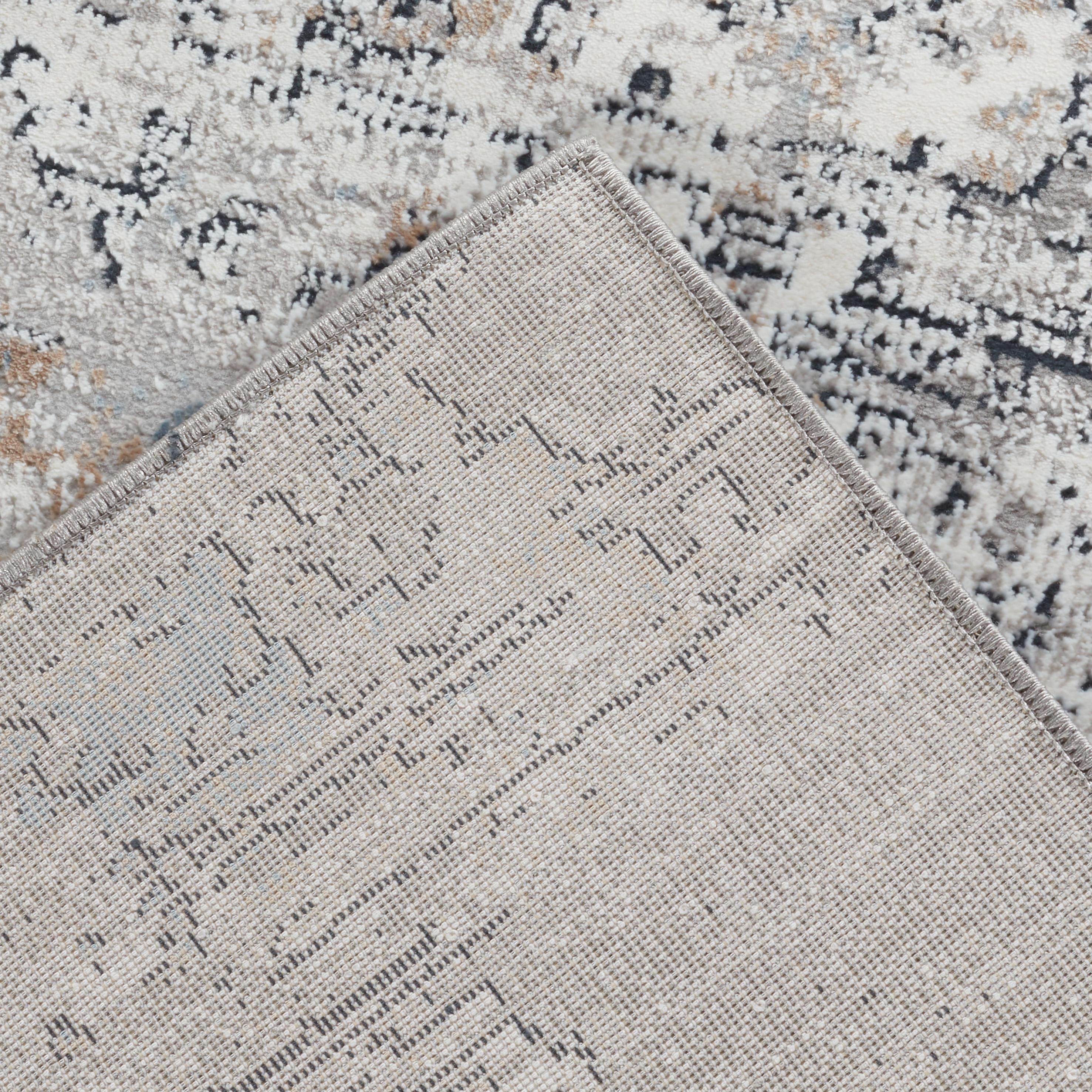 Merry MR274A Area Rug Grey/Navy