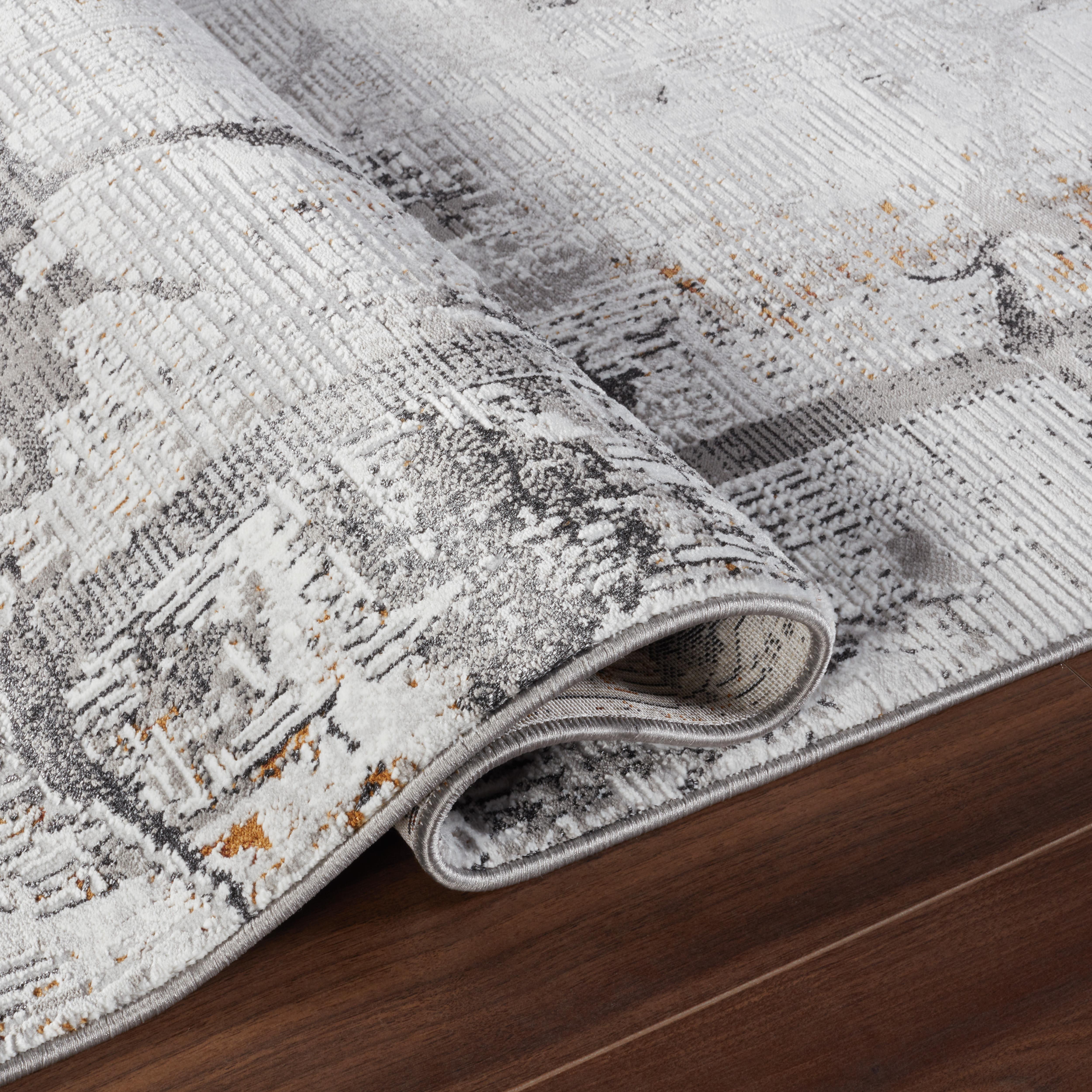 Merry MR334A Area Rug Multi Grey