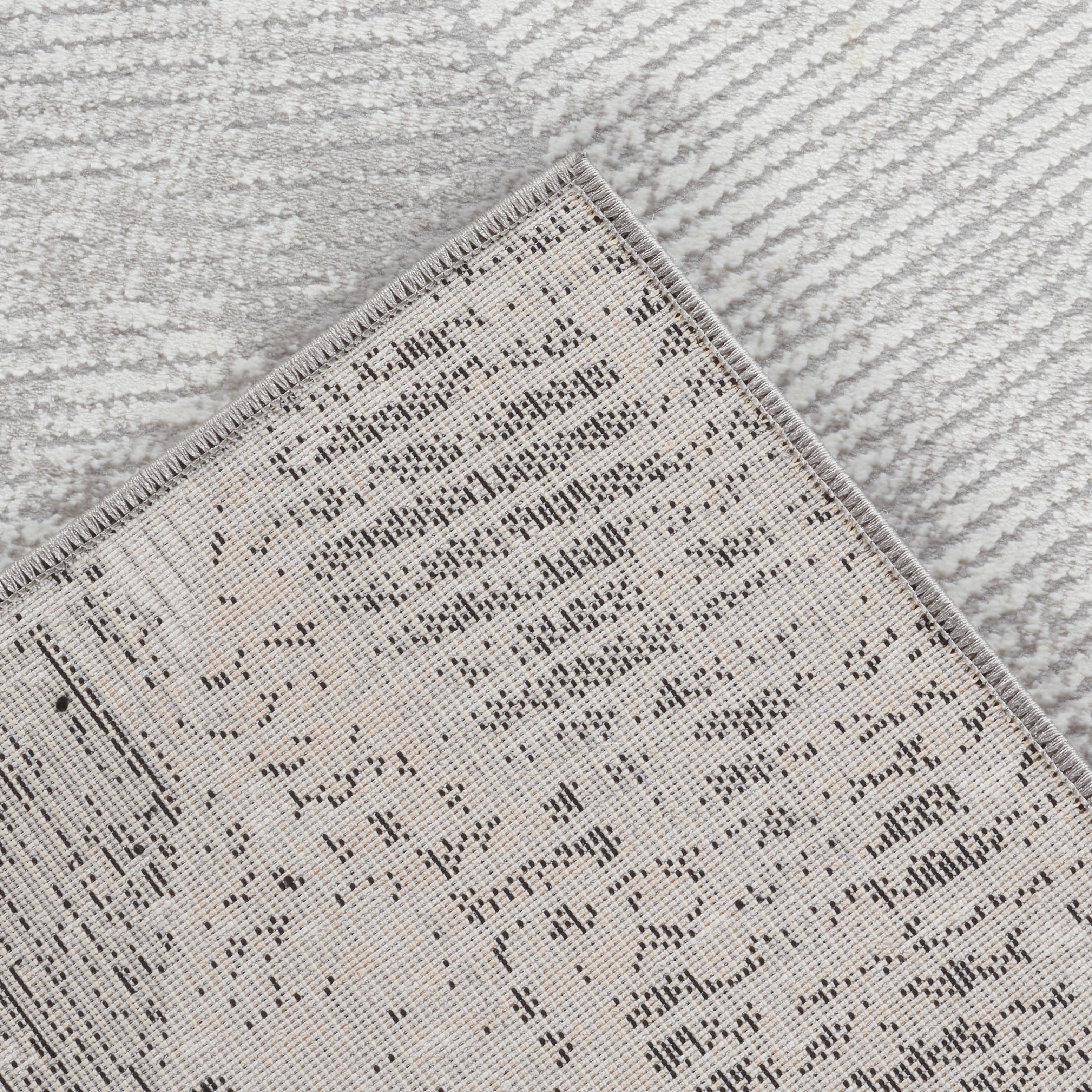 Merry MR393 Area Rug Grey Black