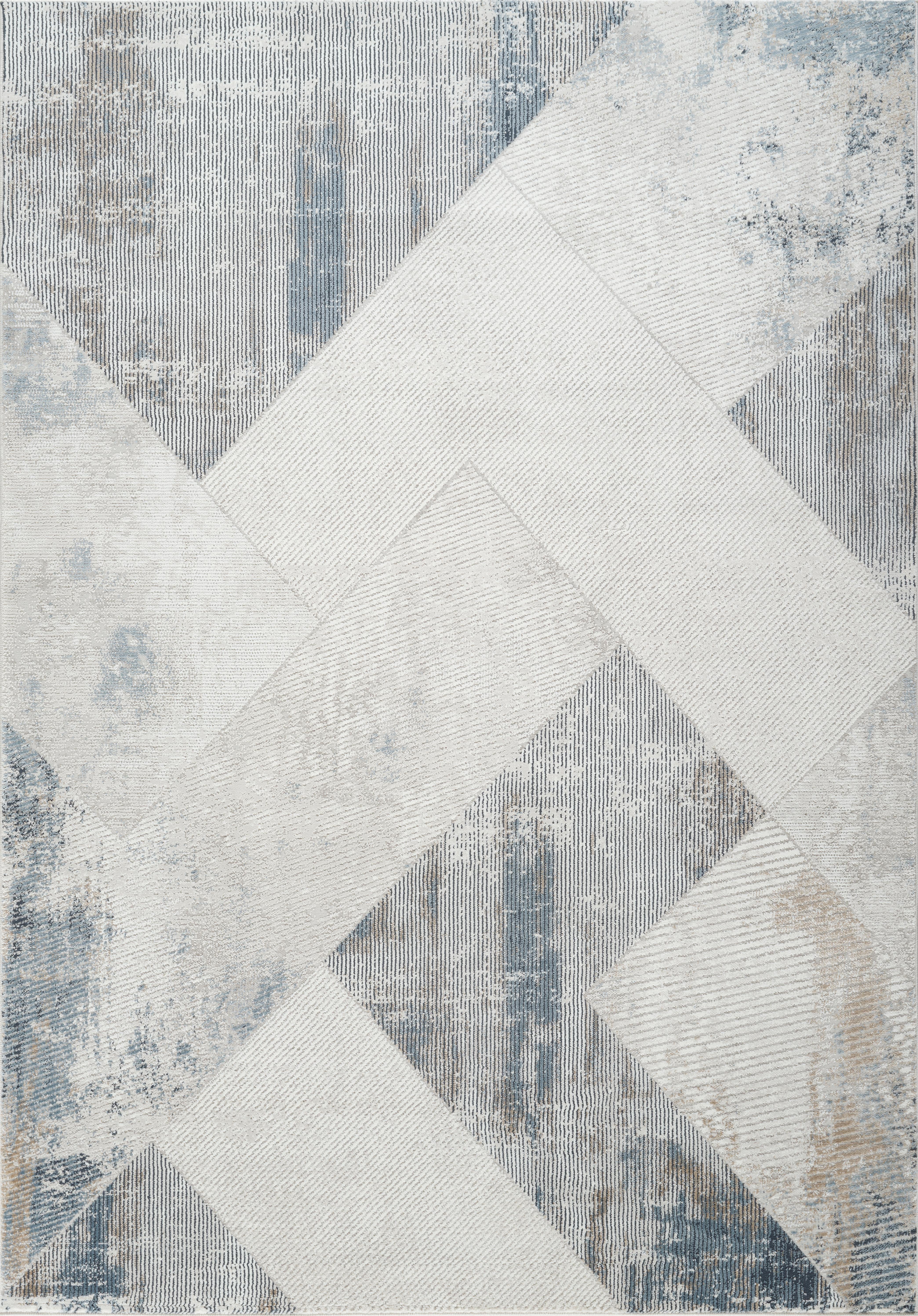 Merry MR393 Area Rug Navy Blue