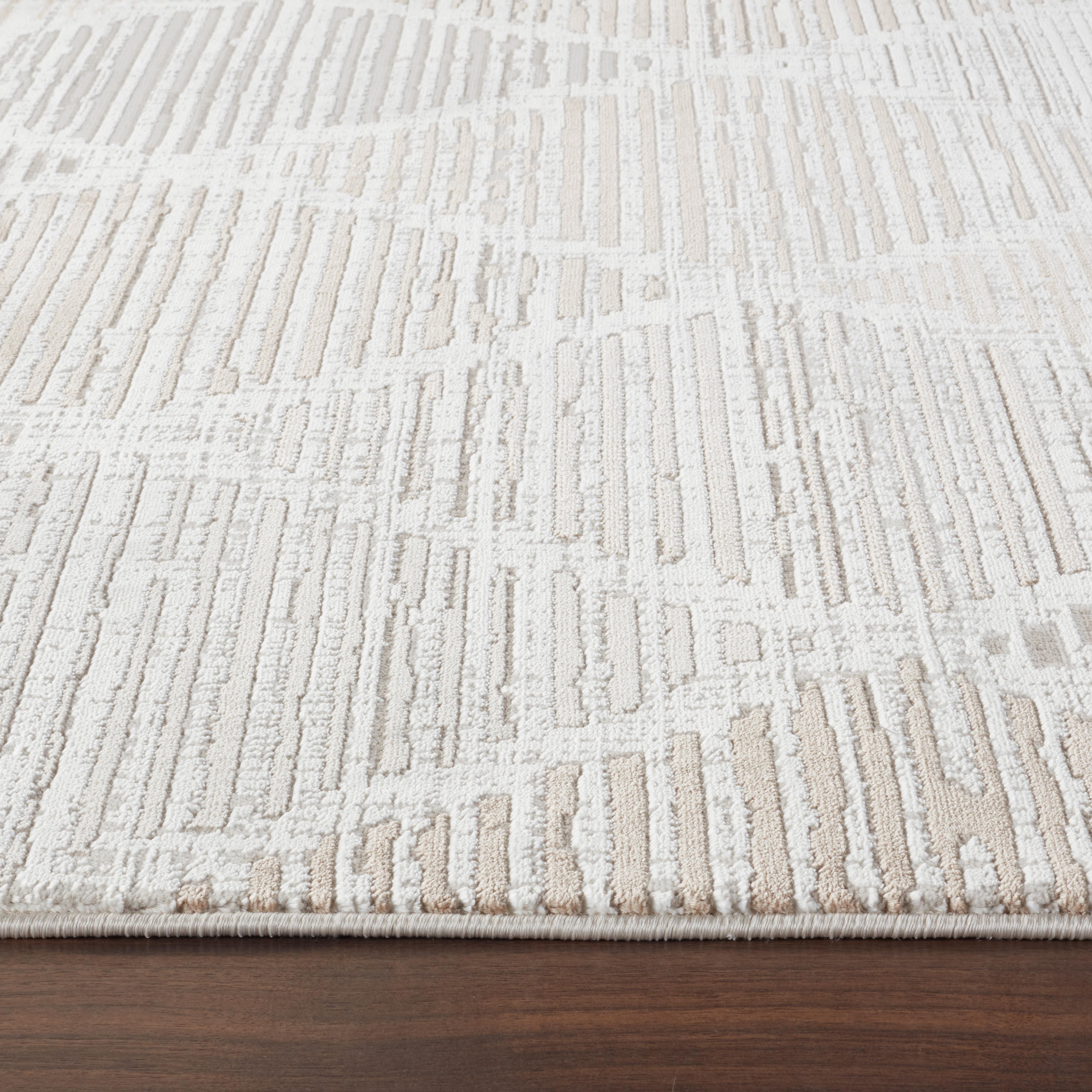 Merry MR445 Area Rug Cream Gold