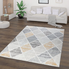 Merry MR445 Multi area rug styled in a room