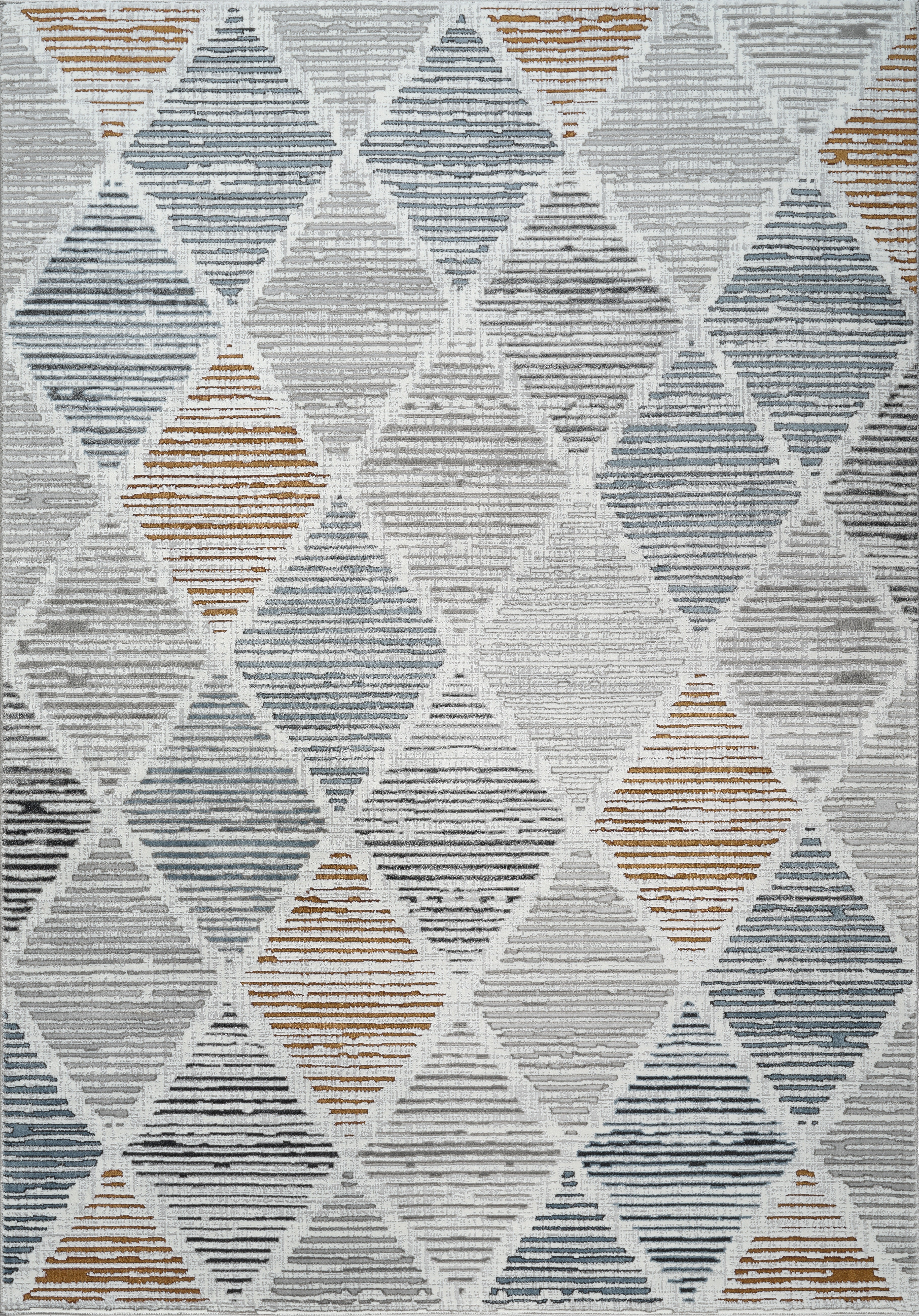 Merry MR445 Multi area rug top view