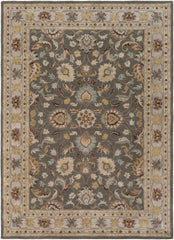 Cherryfield Hand Tufted Taupe Wool Rug