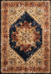 Tashkent 6080A Area Rug Navy/Navy