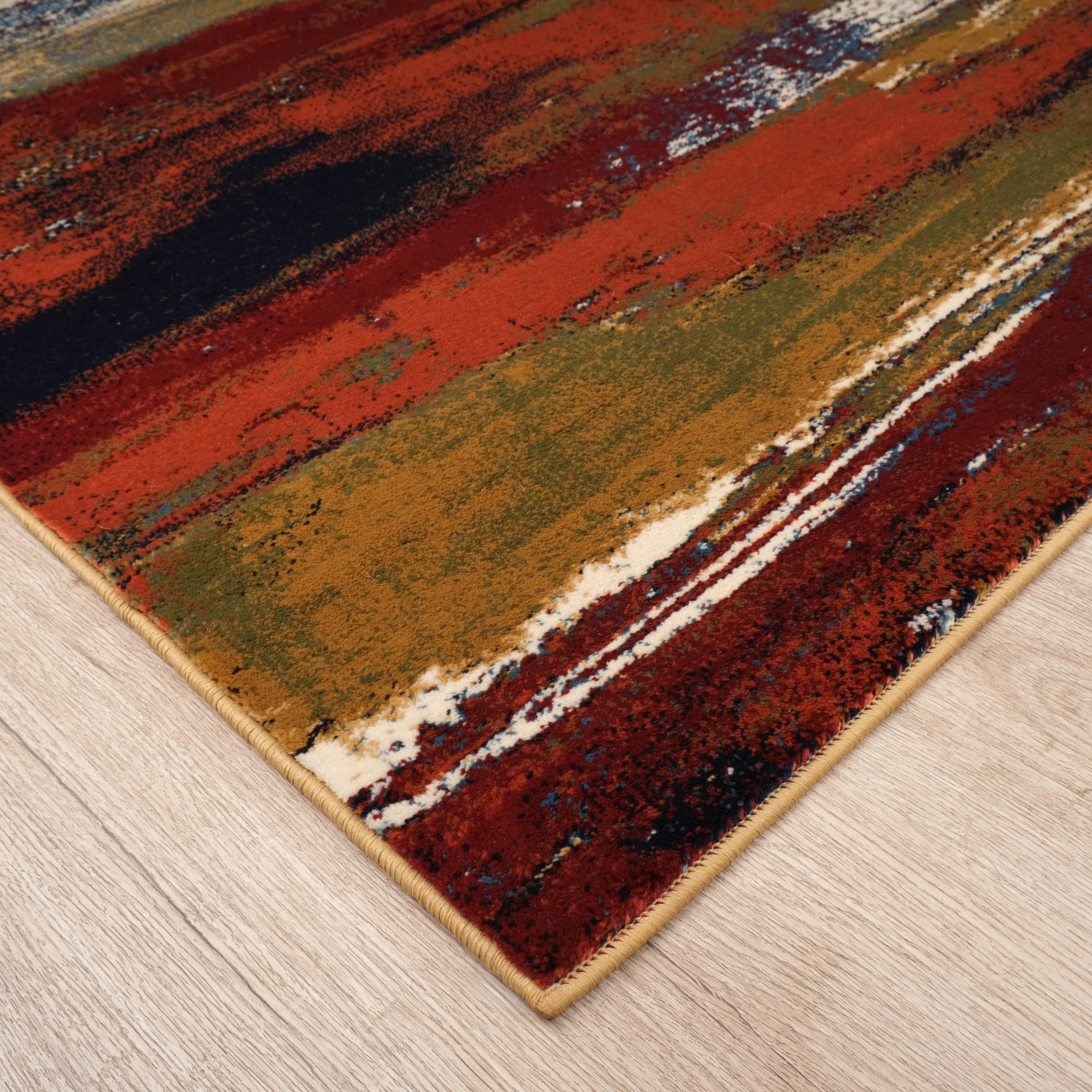 Tashkent 6448A Area Rug Red/Terra