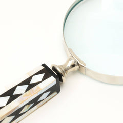 Handcrafted Magnifying Glass | Precision Detail View | Stylish Desk Accessory
