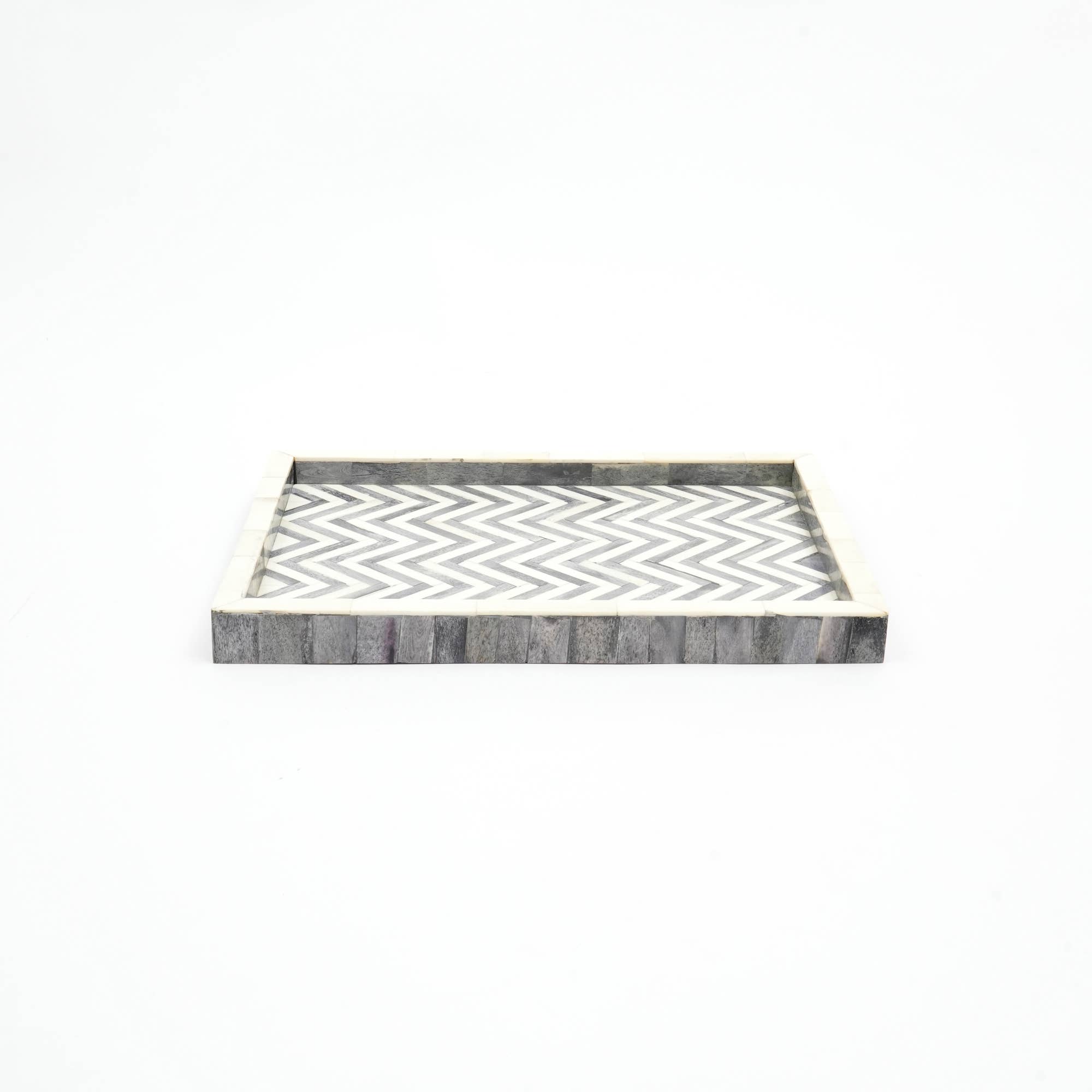 Wood Tray | Decorative Wooden Serving Tray | Elegant Home Décor Piece