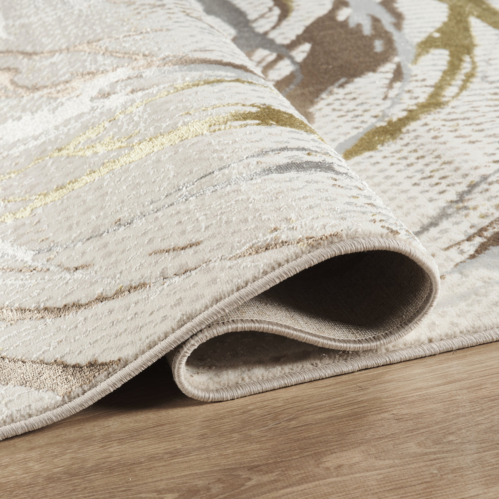 Caesar 50103 Cream area rug detail image